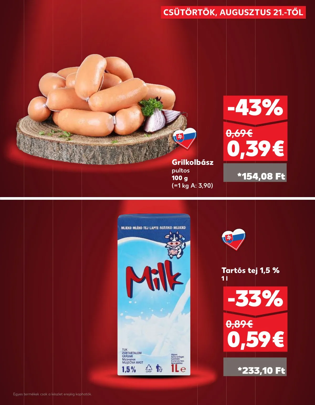 Kaufland akciós újság Somorja 08.21–08.28 – 3. oldal