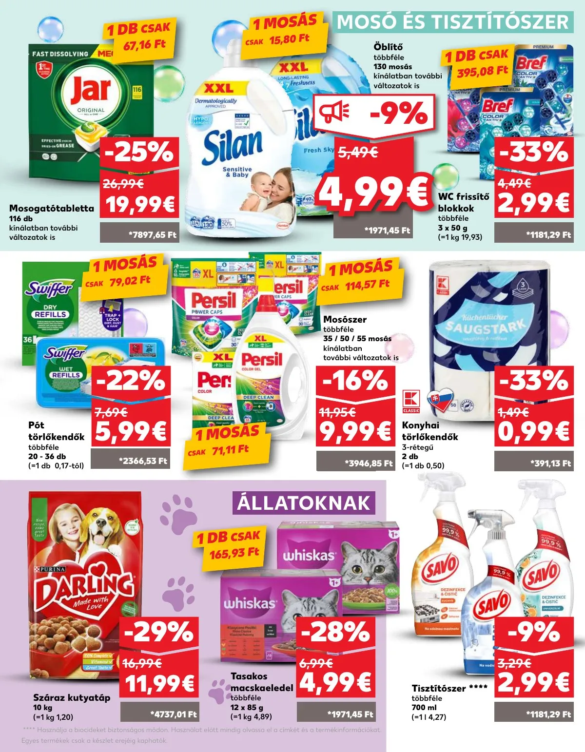 Kaufland akciós újság Somorja 08.21–08.28 – 33. oldal
