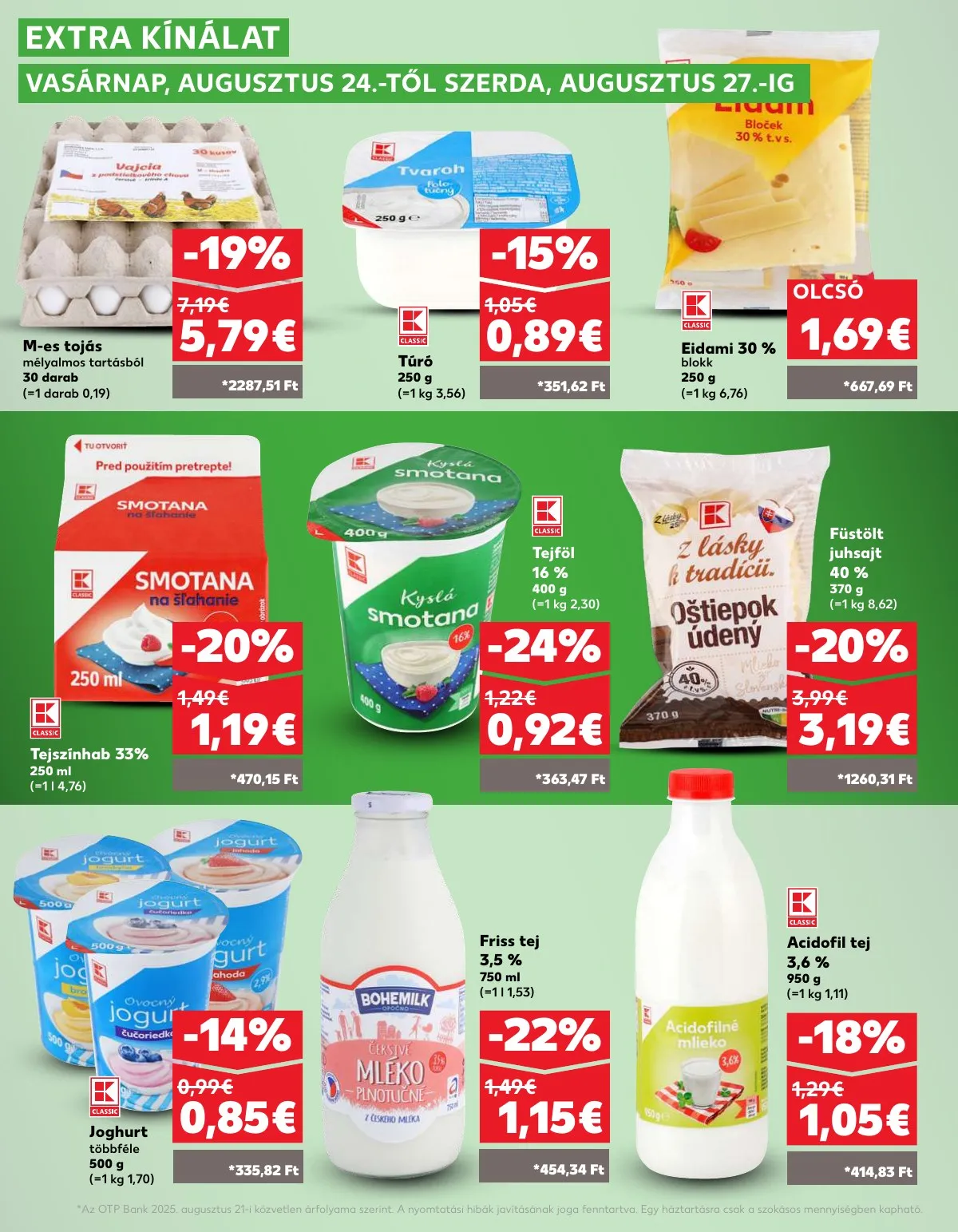 Kaufland akciós újság Somorja 08.21–08.28 – 36. oldal