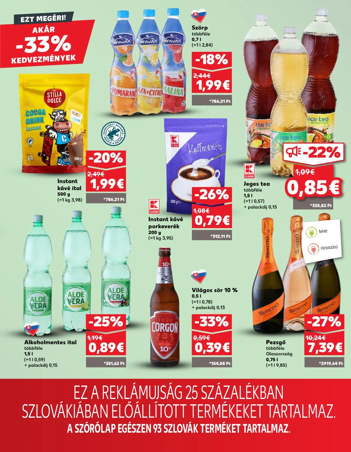 Kaufland akciós újság Somorja 08.21–08.28 – 39. oldal