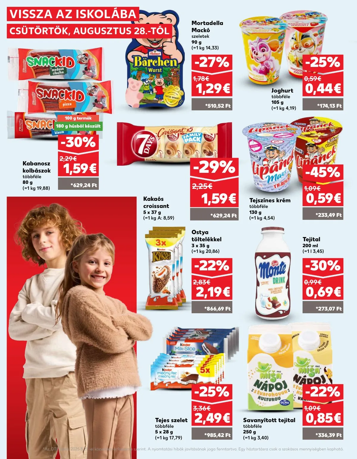Kaufland akciós újság Somorja 08.28–09.03 – 28. oldal