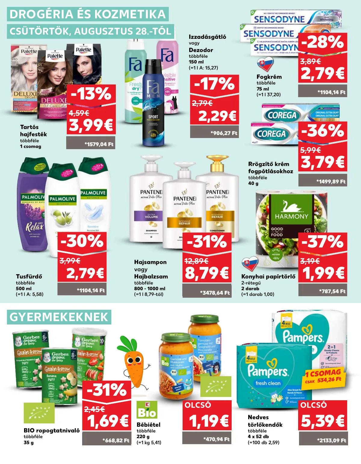 Kaufland akciós újság Somorja 08.28–09.03 – 32. oldal