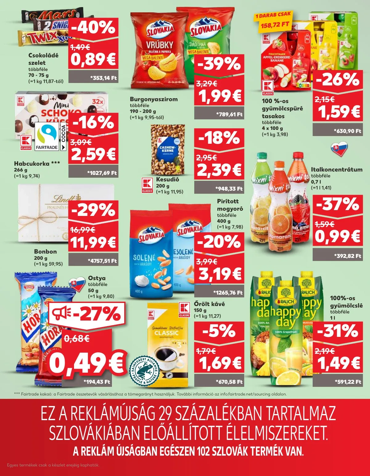 Kaufland akciós újság Somorja 09.04–09.10 – 39. oldal