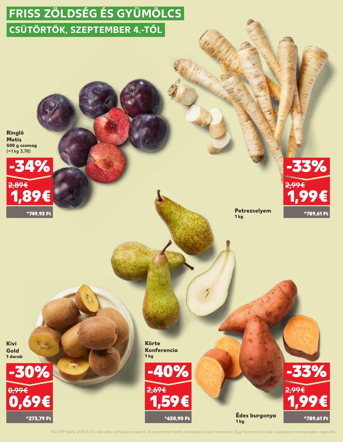 Kaufland akciós újság Somorja 09.04–09.10 – 6. oldal
