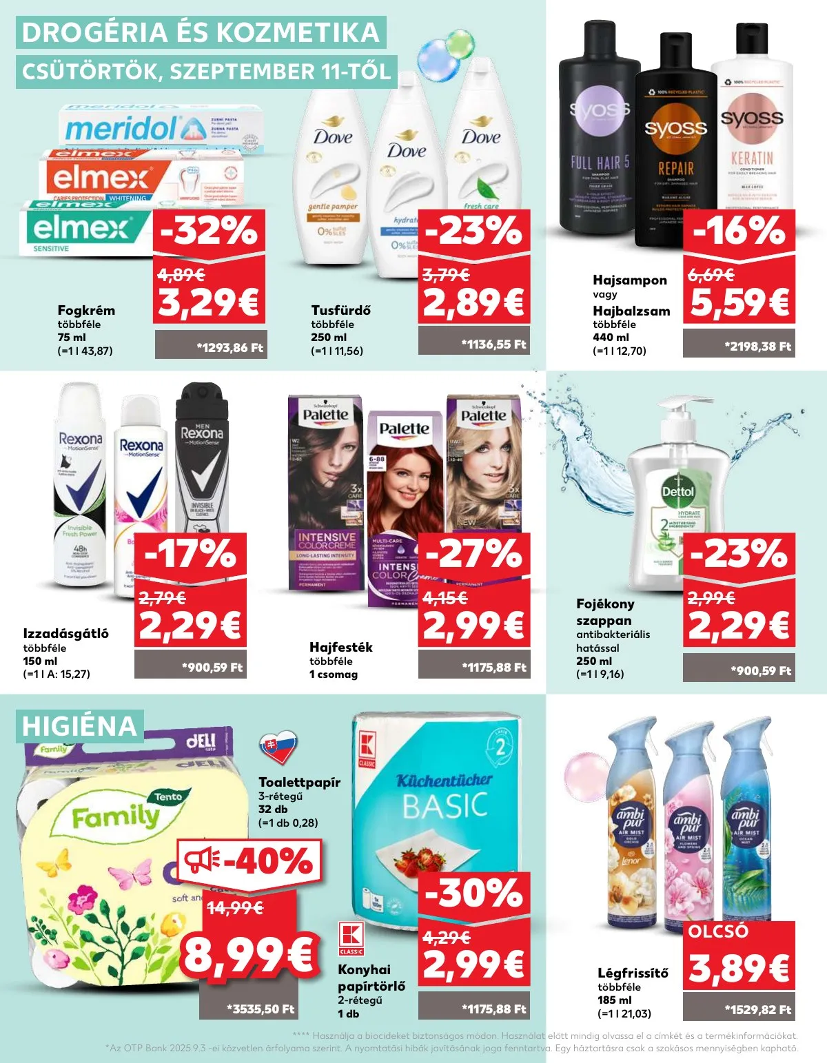 Kaufland akciós újság Somorja 09.11–09.17 – 32. oldal