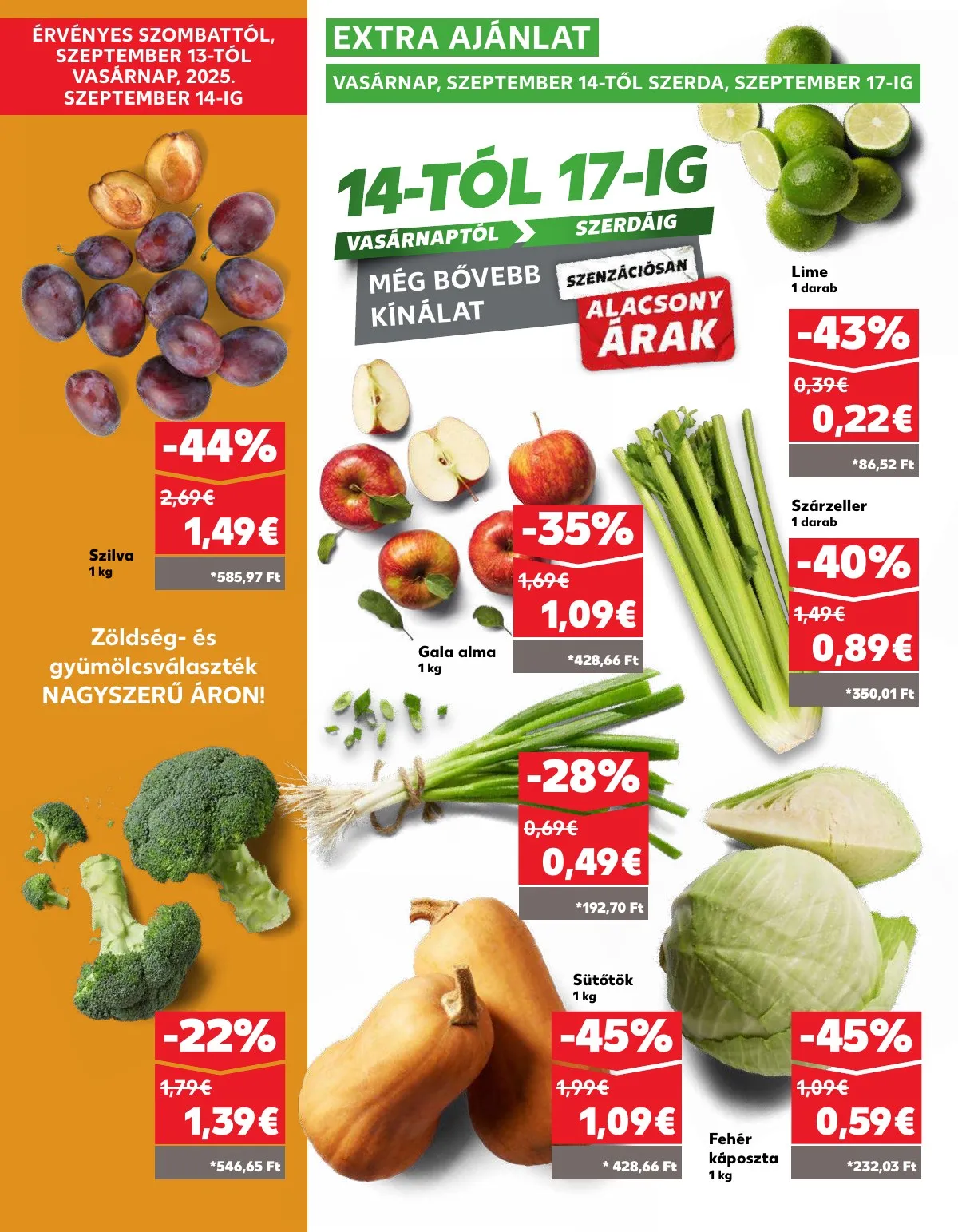 Kaufland akciós újság Somorja 09.11–09.17 – 34. oldal