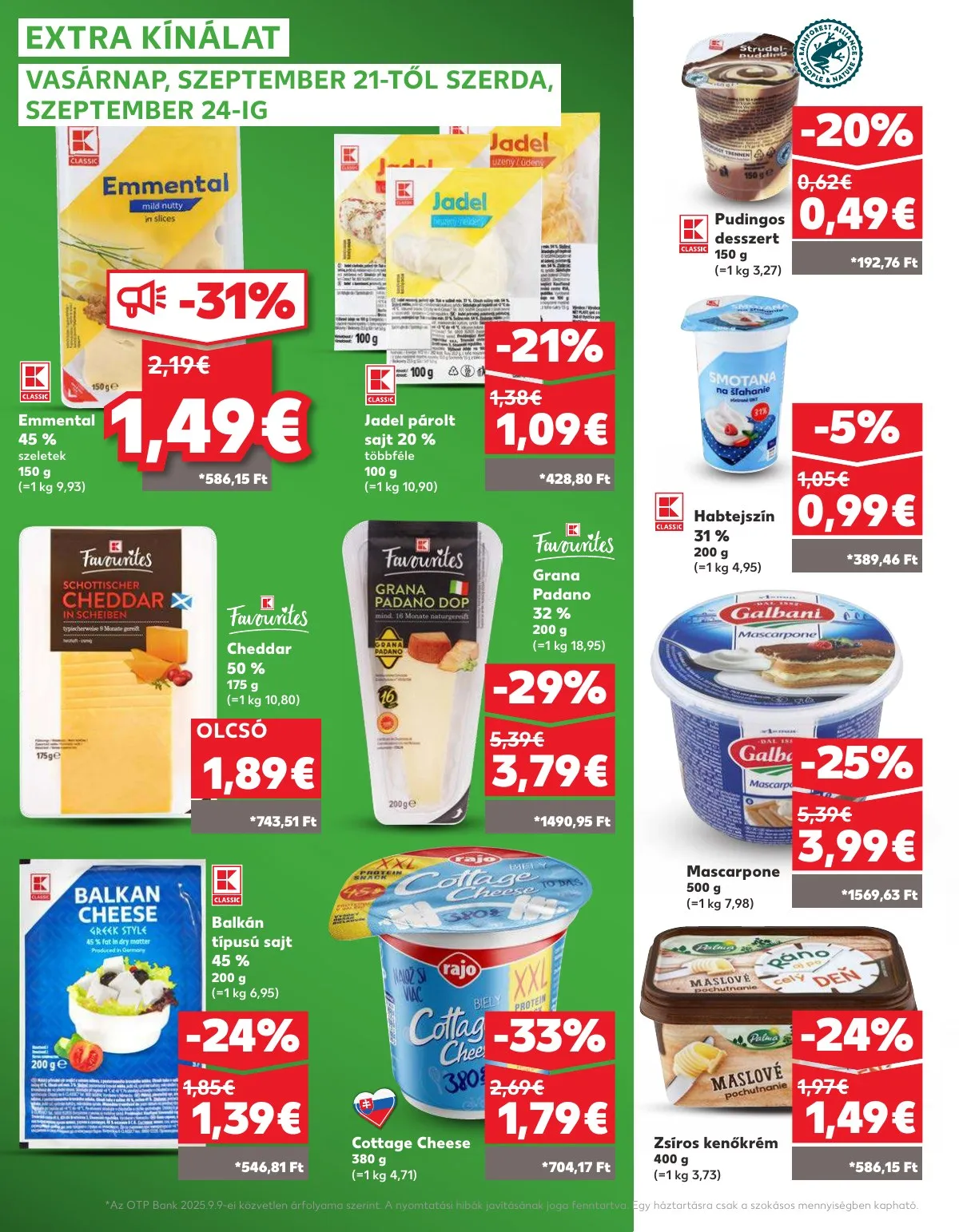 Kaufland akciós újság Somorja 09.18–09.24 – 36. oldal