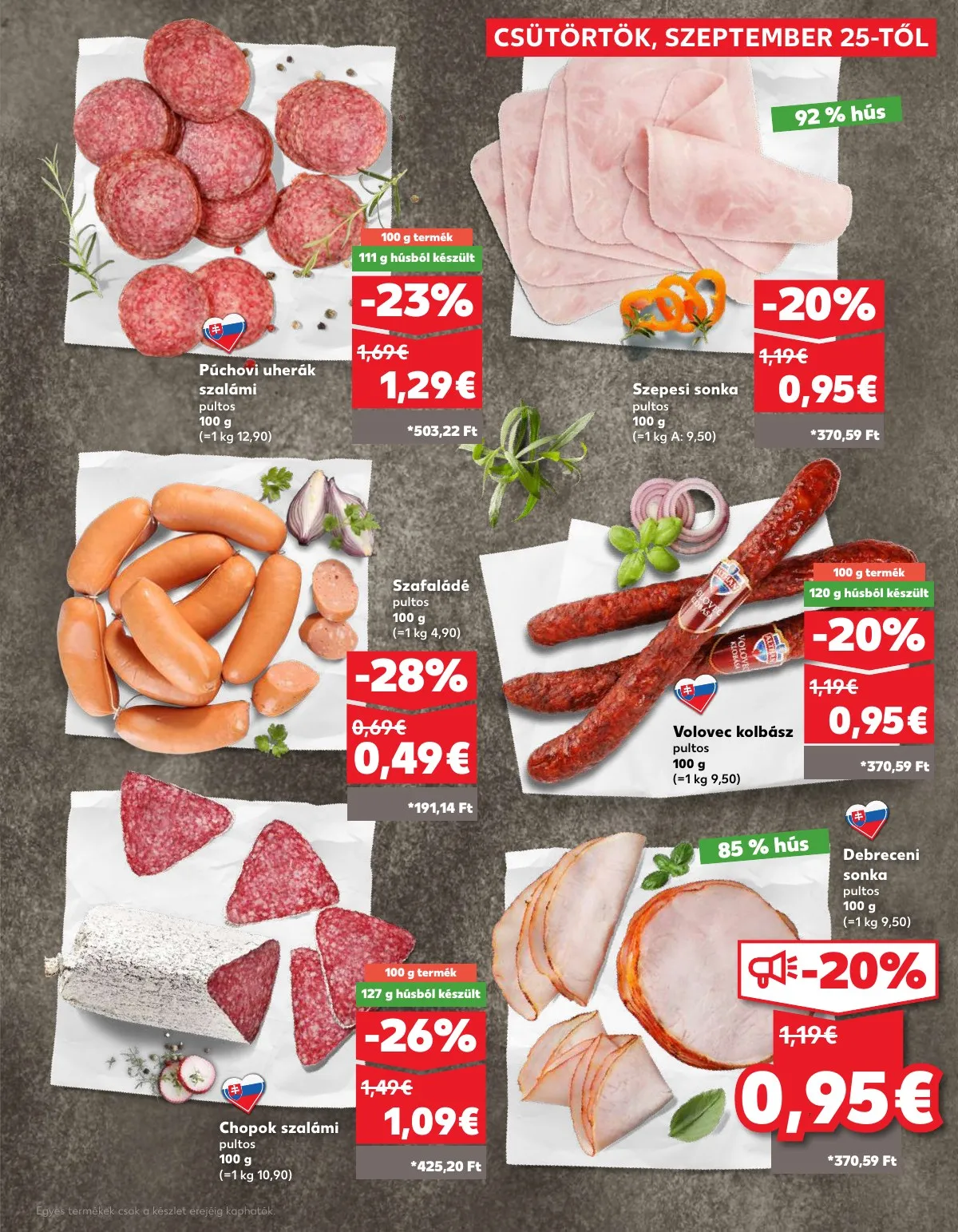 Kaufland akciós újság Somorja 09.25–10.01 – 15. oldal
