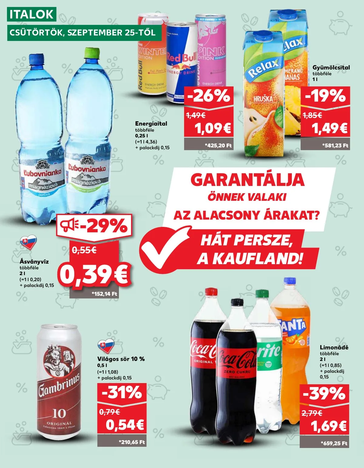 Kaufland akciós újság Somorja 09.25–10.01 – 30. oldal
