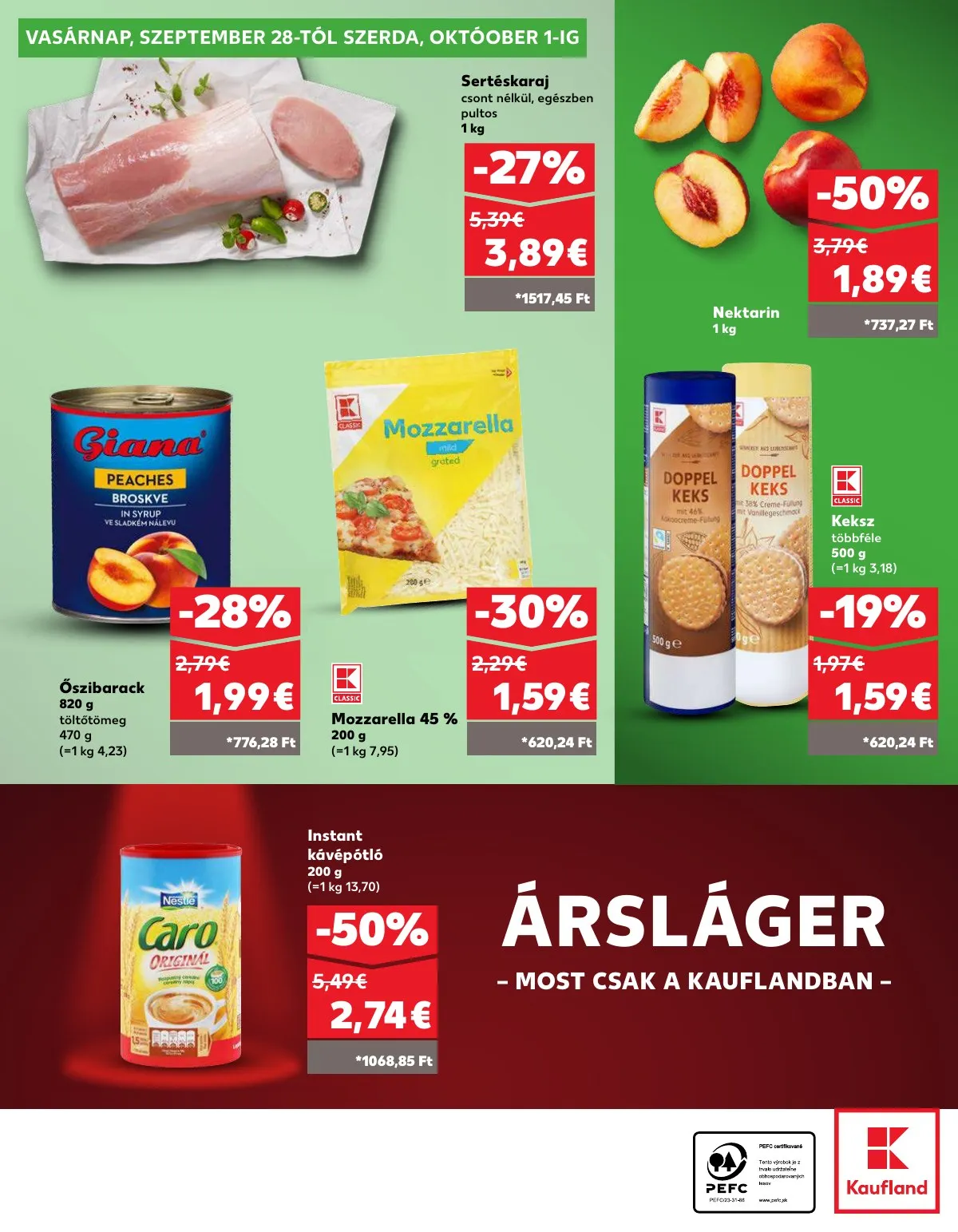 Kaufland akciós újság Somorja 09.25–10.01 – 40. oldal