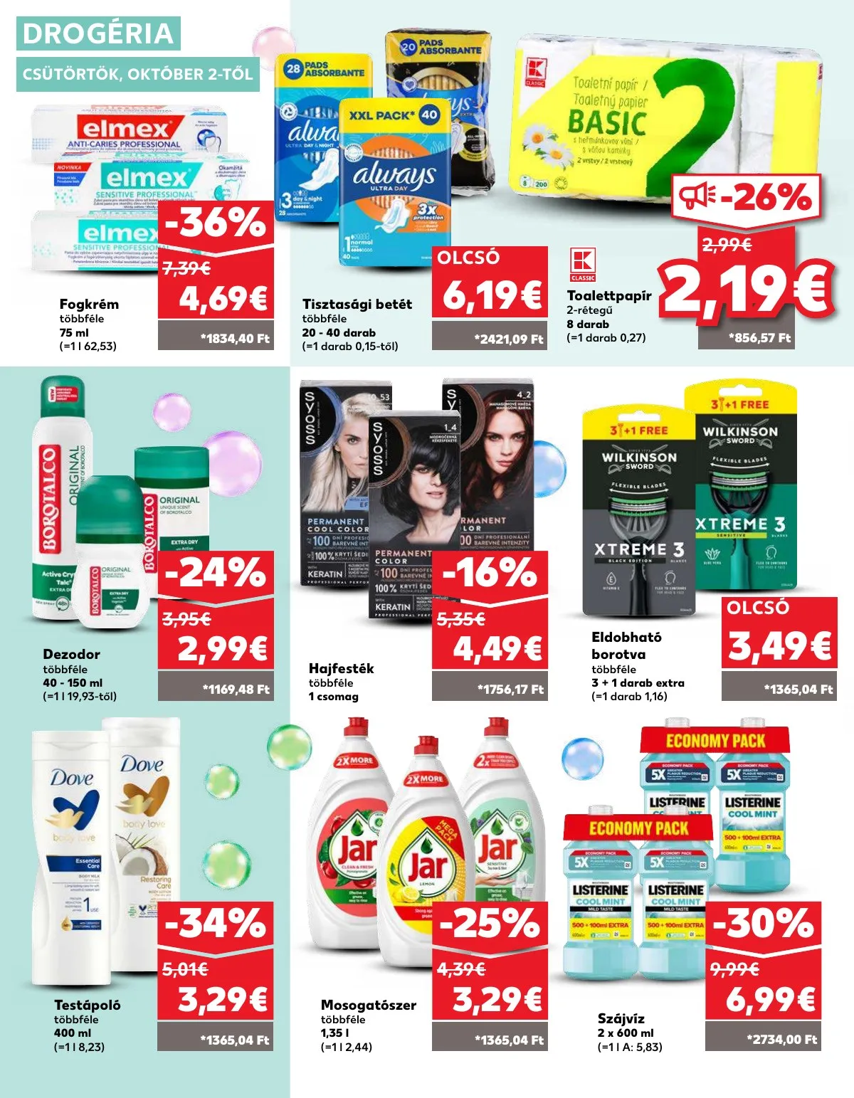 Kaufland akciós újság Somorja 10.02–10.08 – 32. oldal