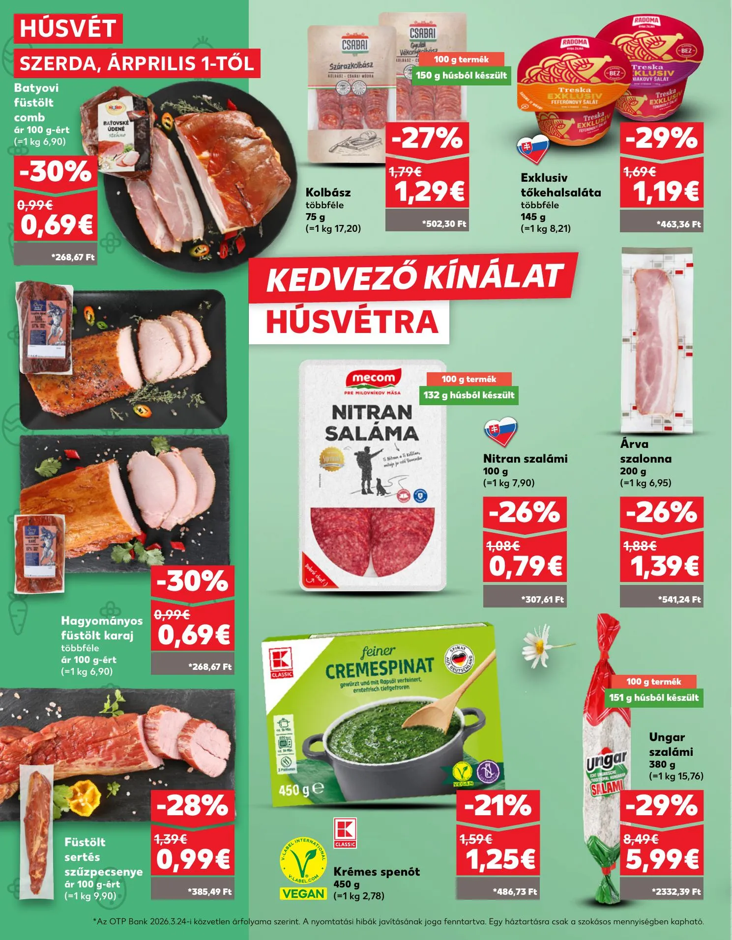 Kaufland akciós újság Somorja 04.01–04.08 – 14. oldal