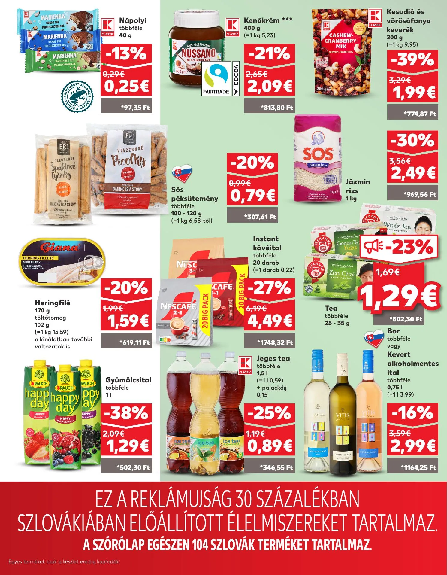 Kaufland akciós újság Somorja 04.01–04.08 – 33. oldal