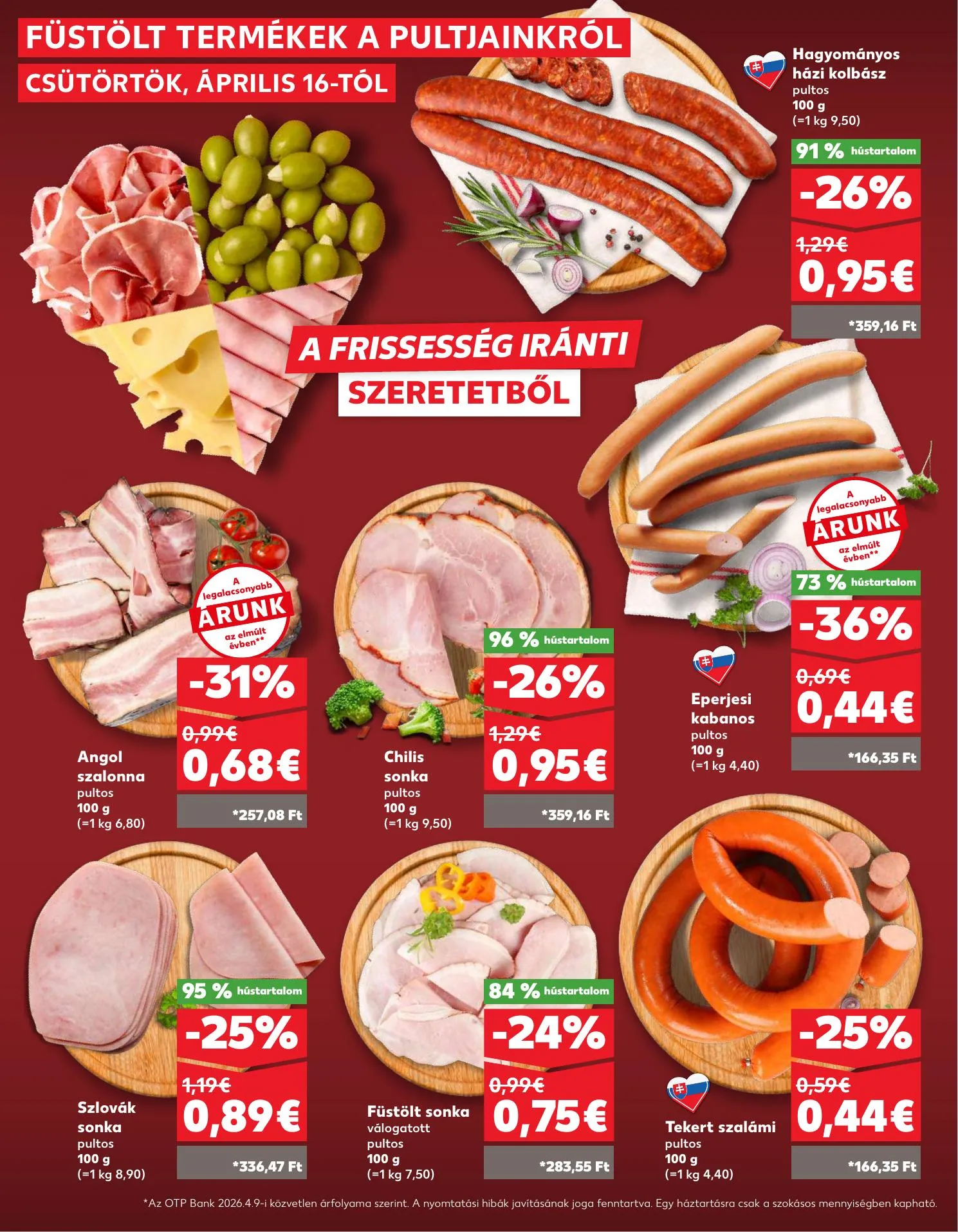 Kaufland akciós újság Somorja 04.16–04.22 – 10. oldal