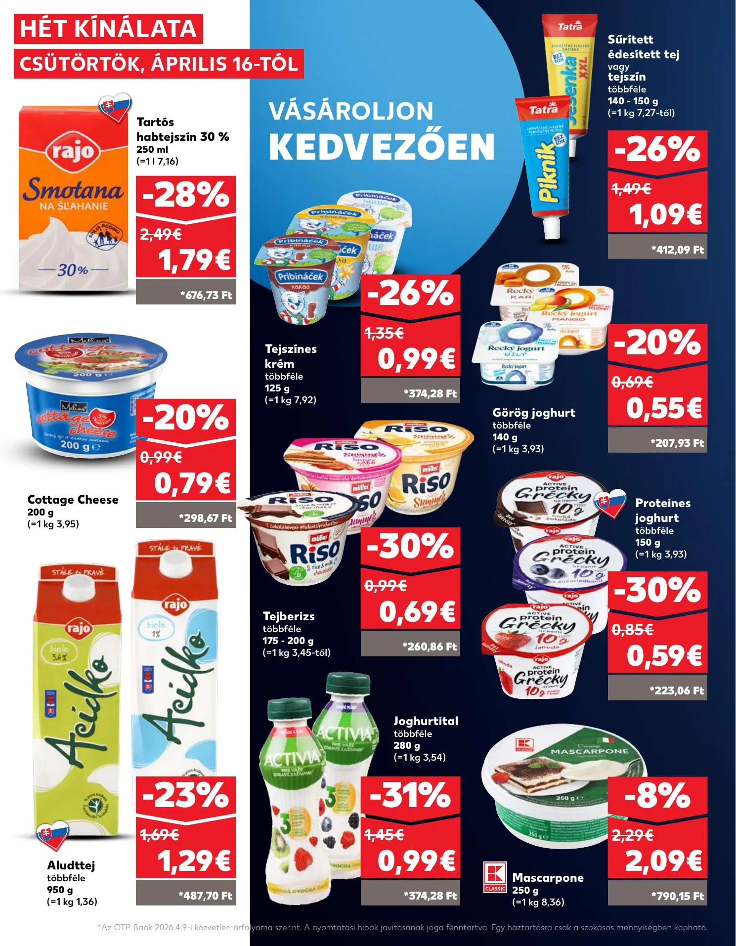 Kaufland akciós újság Somorja 04.16–04.22 – 12. oldal