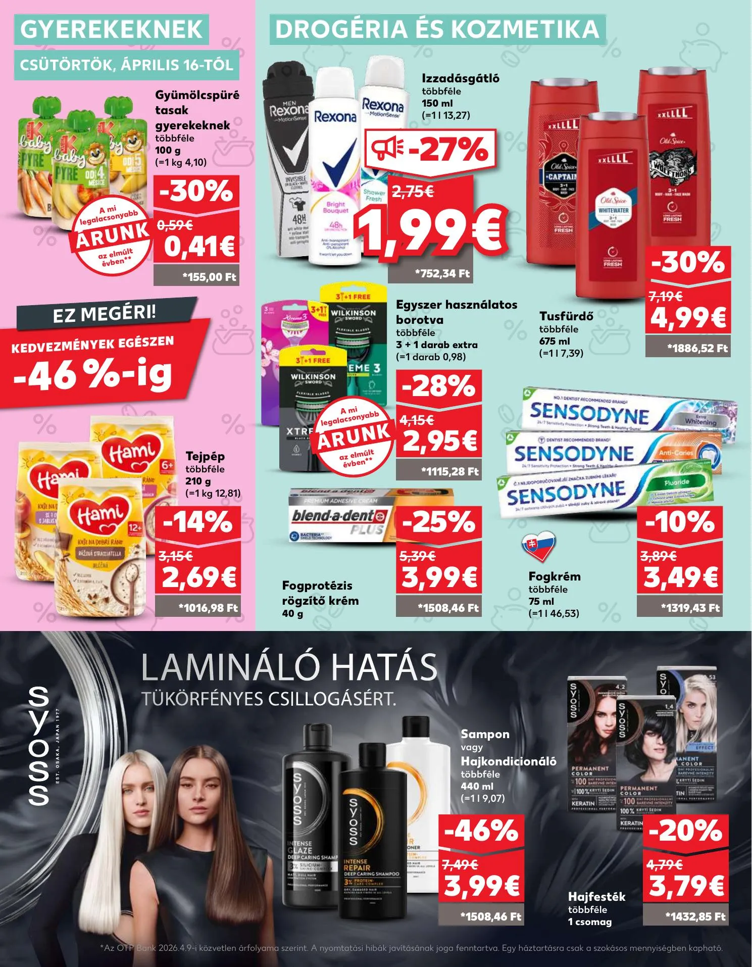 Kaufland akciós újság Somorja 04.16–04.22 – 28. oldal