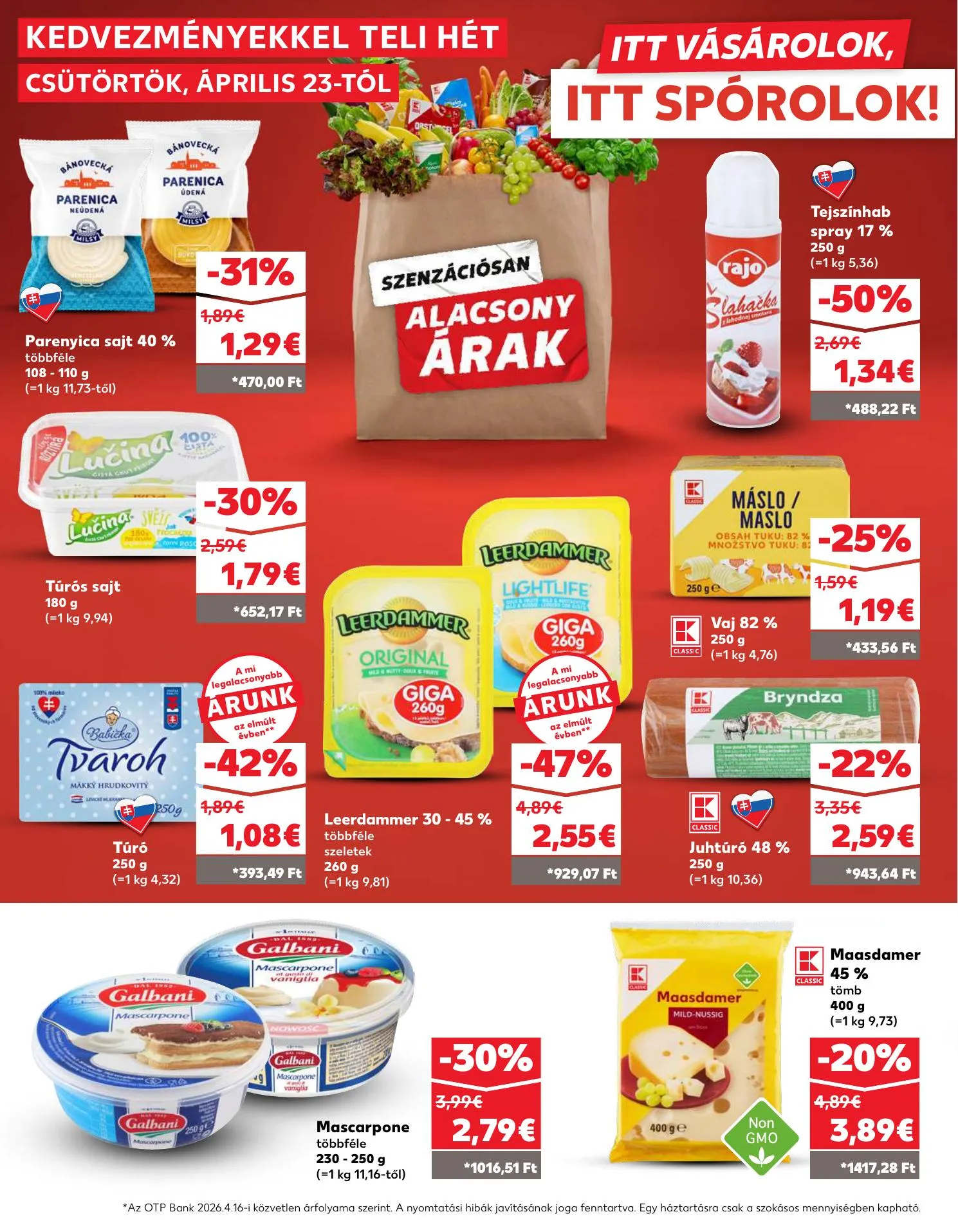 Kaufland akciós újság Somorja 04.23–04.29 – 12. oldal