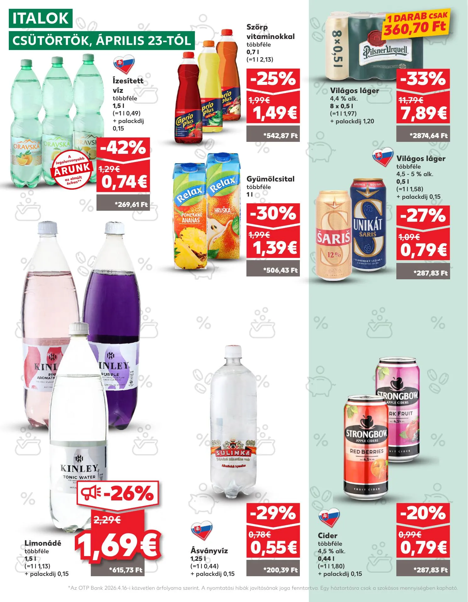 Kaufland akciós újság Somorja 04.23–04.29 – 24. oldal