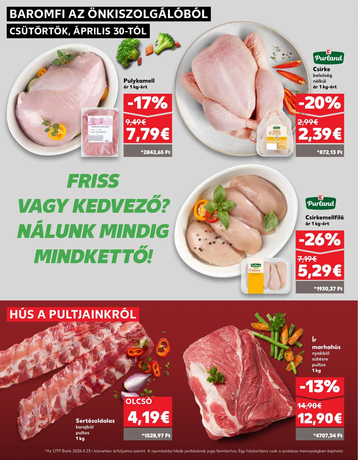 Kaufland akciós újság Somorja 04.30–05.06 – 14. oldal
