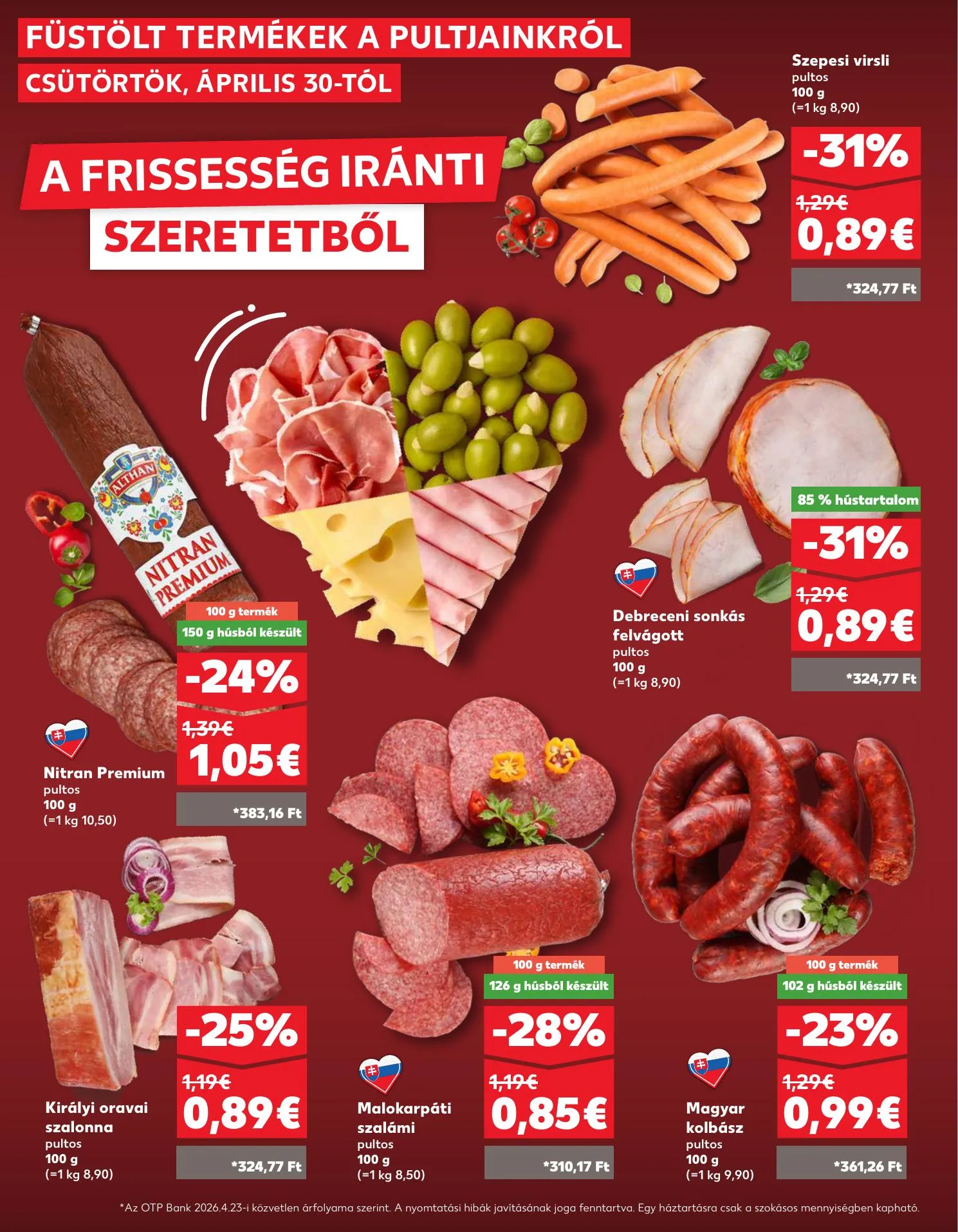 Kaufland akciós újság Somorja 04.30–05.06 – 16. oldal