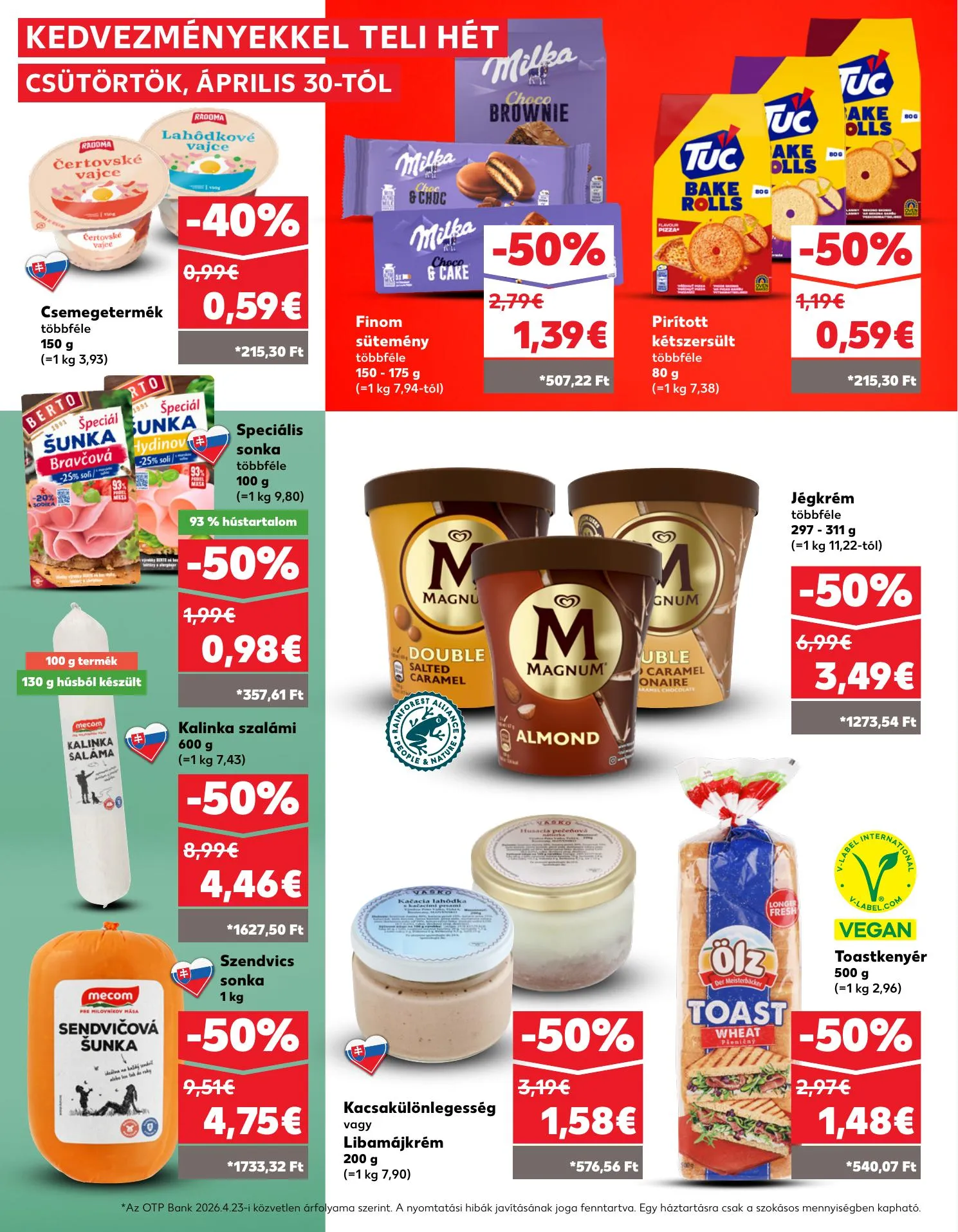 Kaufland akciós újság Somorja 04.30–05.06 – 6. oldal