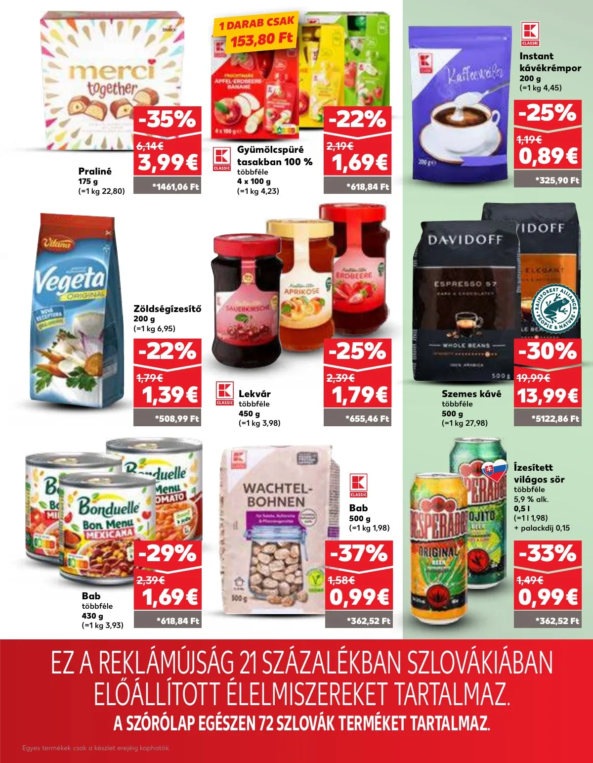 Kaufland akciós újság Somorja 05.07–05.13 – 33. oldal