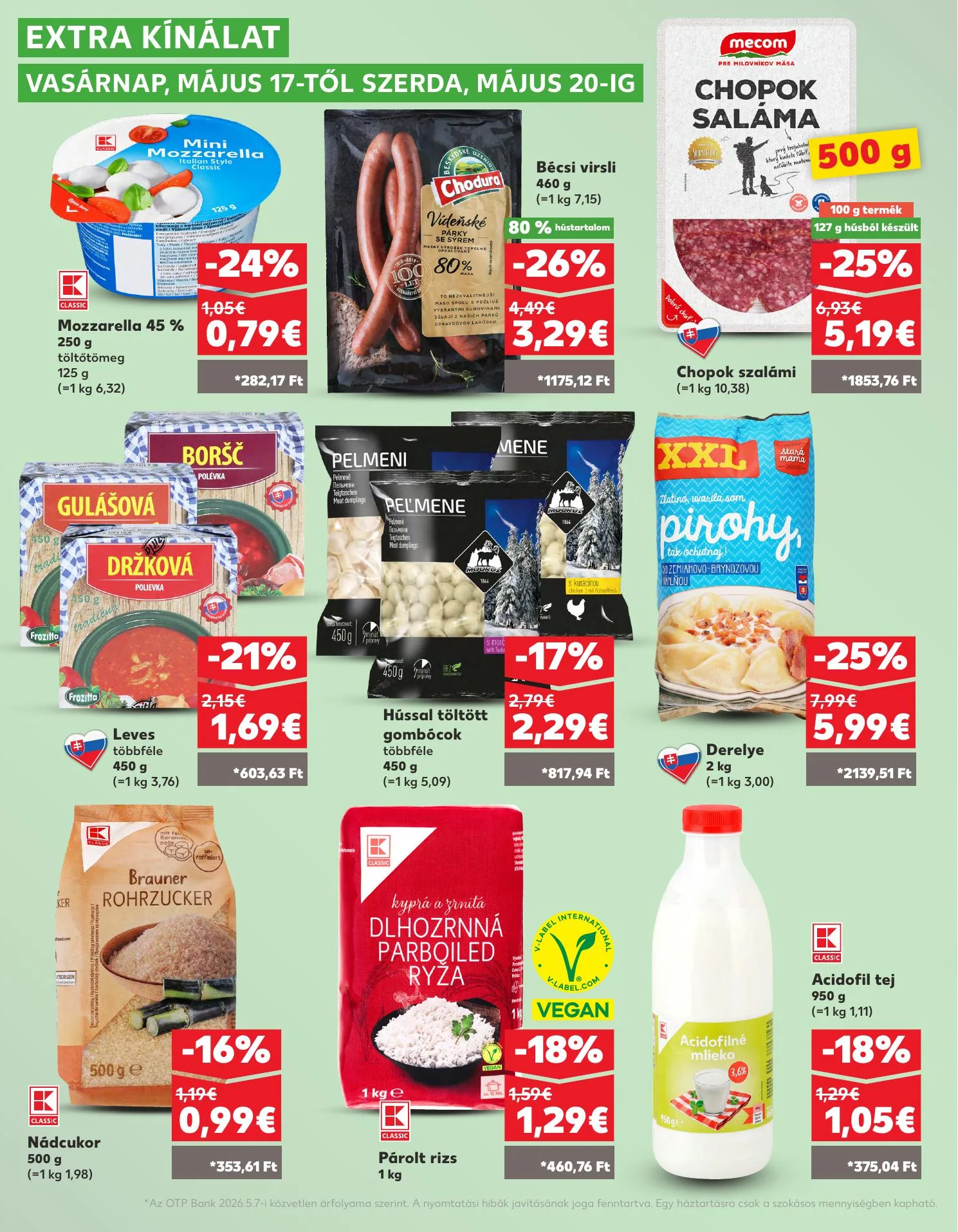 Kaufland akciós újság Somorja 05.14–05.20 – 32. oldal
