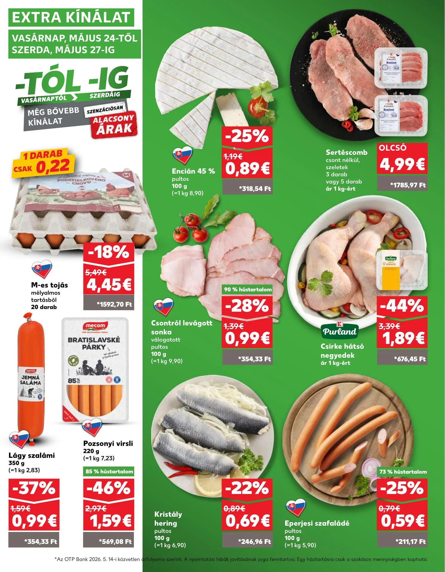 Kaufland akciós újság Somorja 05.21–05.27 – 32. oldal
