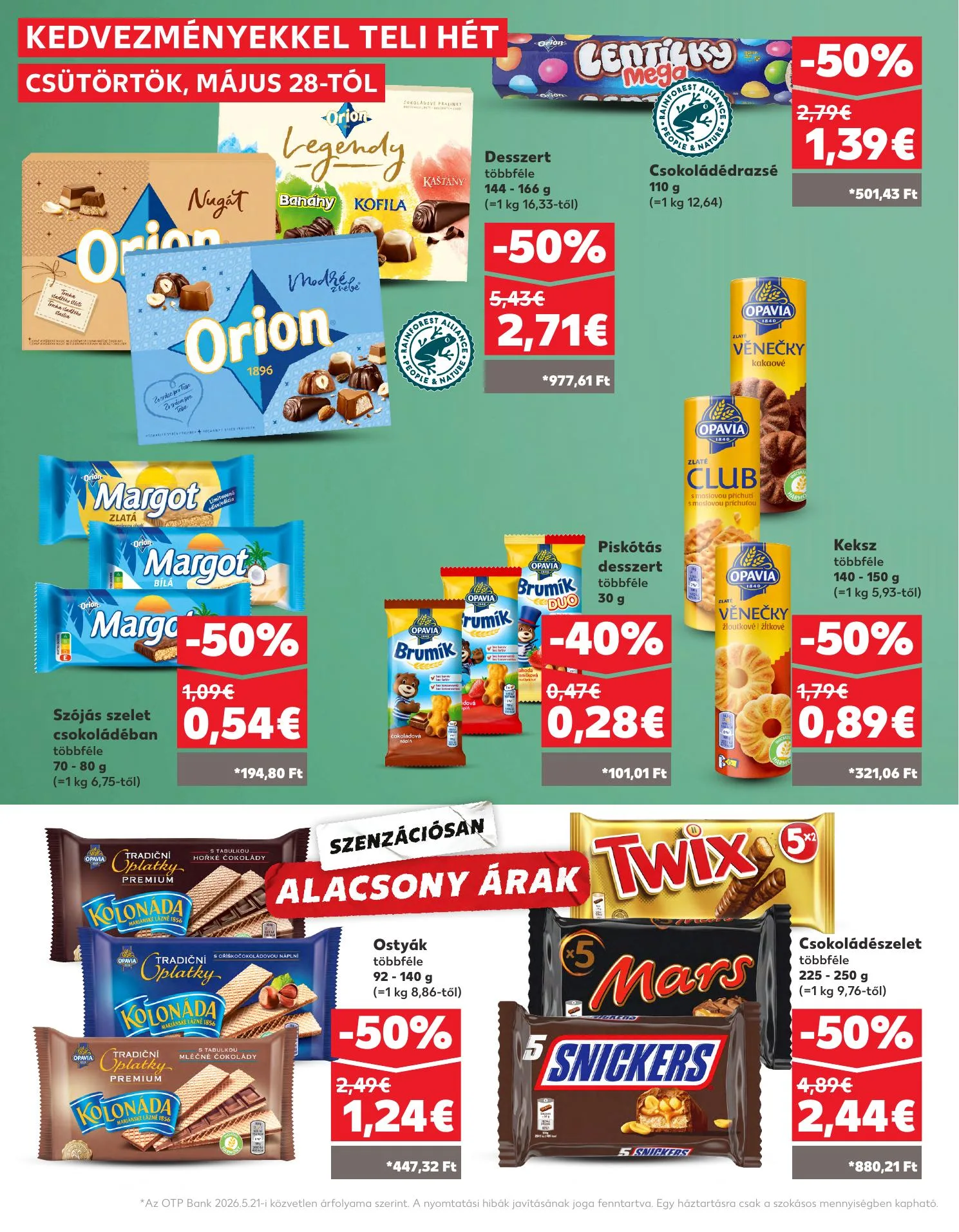 Kaufland akciós újság Somorja 05.28–06.03 – 16. oldal