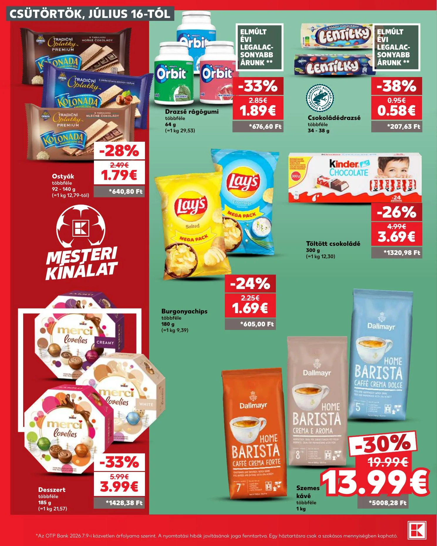 Kaufland akciós újság Somorja 07.16–07.22 – 20. oldal
