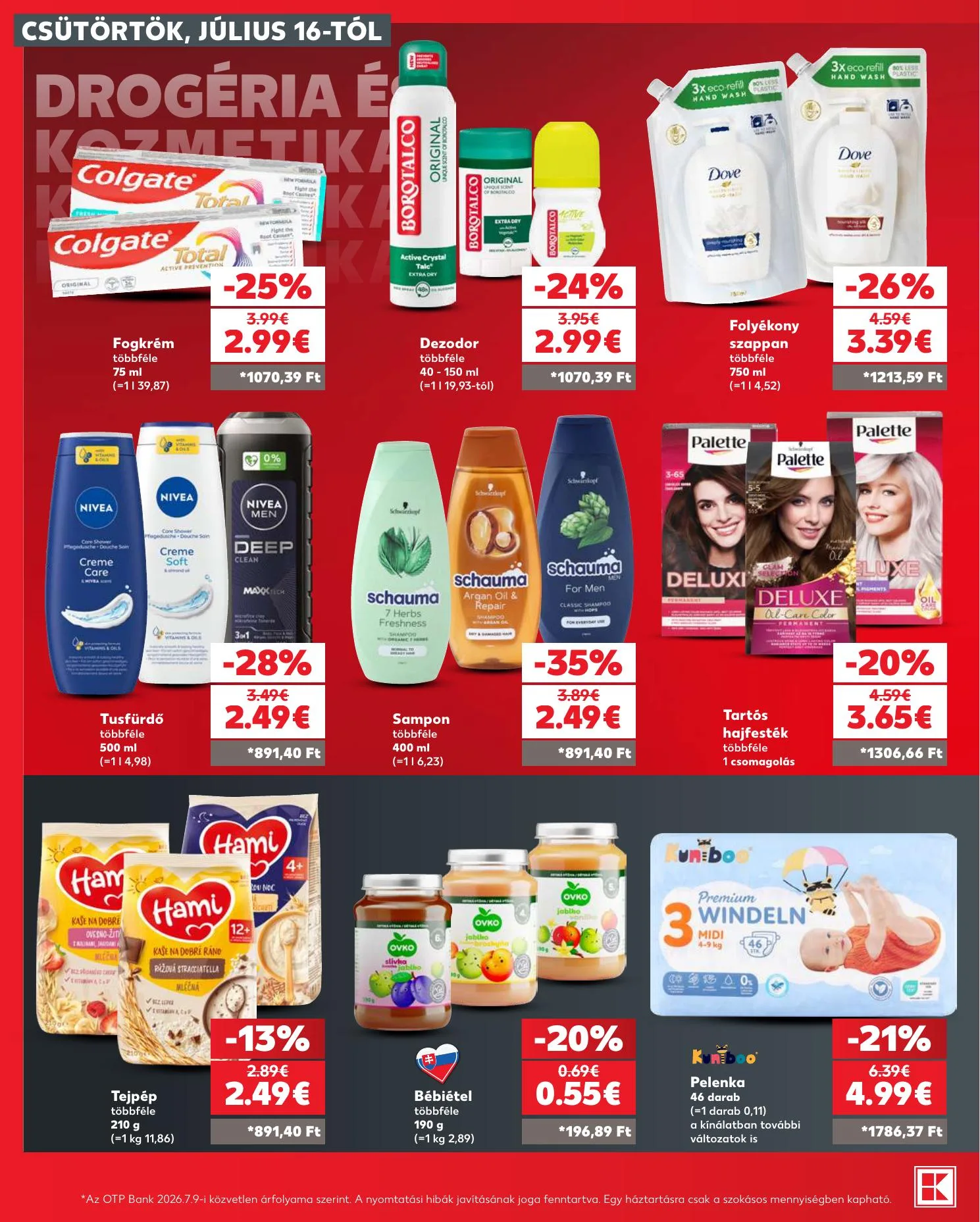 Kaufland akciós újság Somorja 07.16–07.22 – 30. oldal