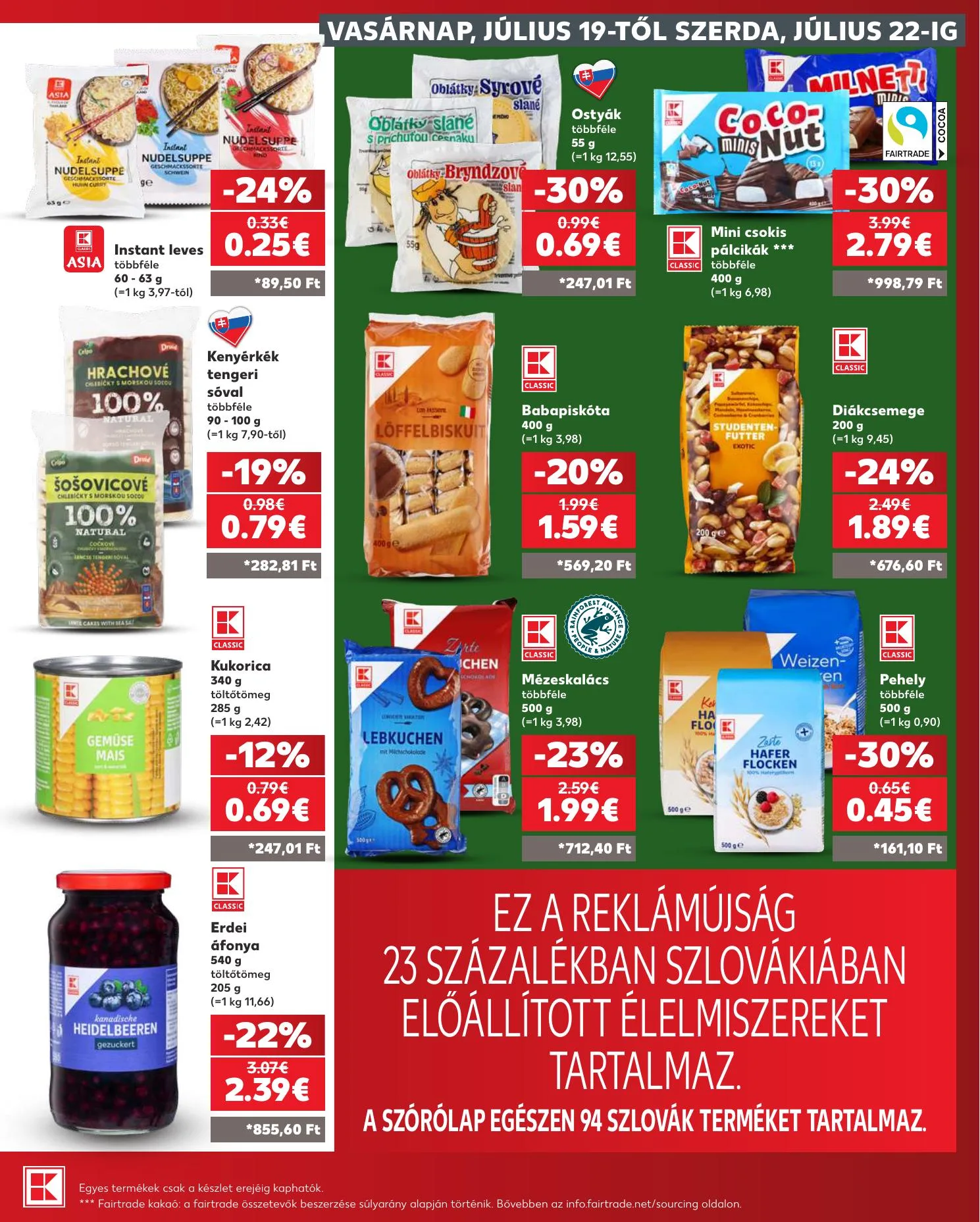 Kaufland akciós újság Somorja 07.16–07.22 – 35. oldal