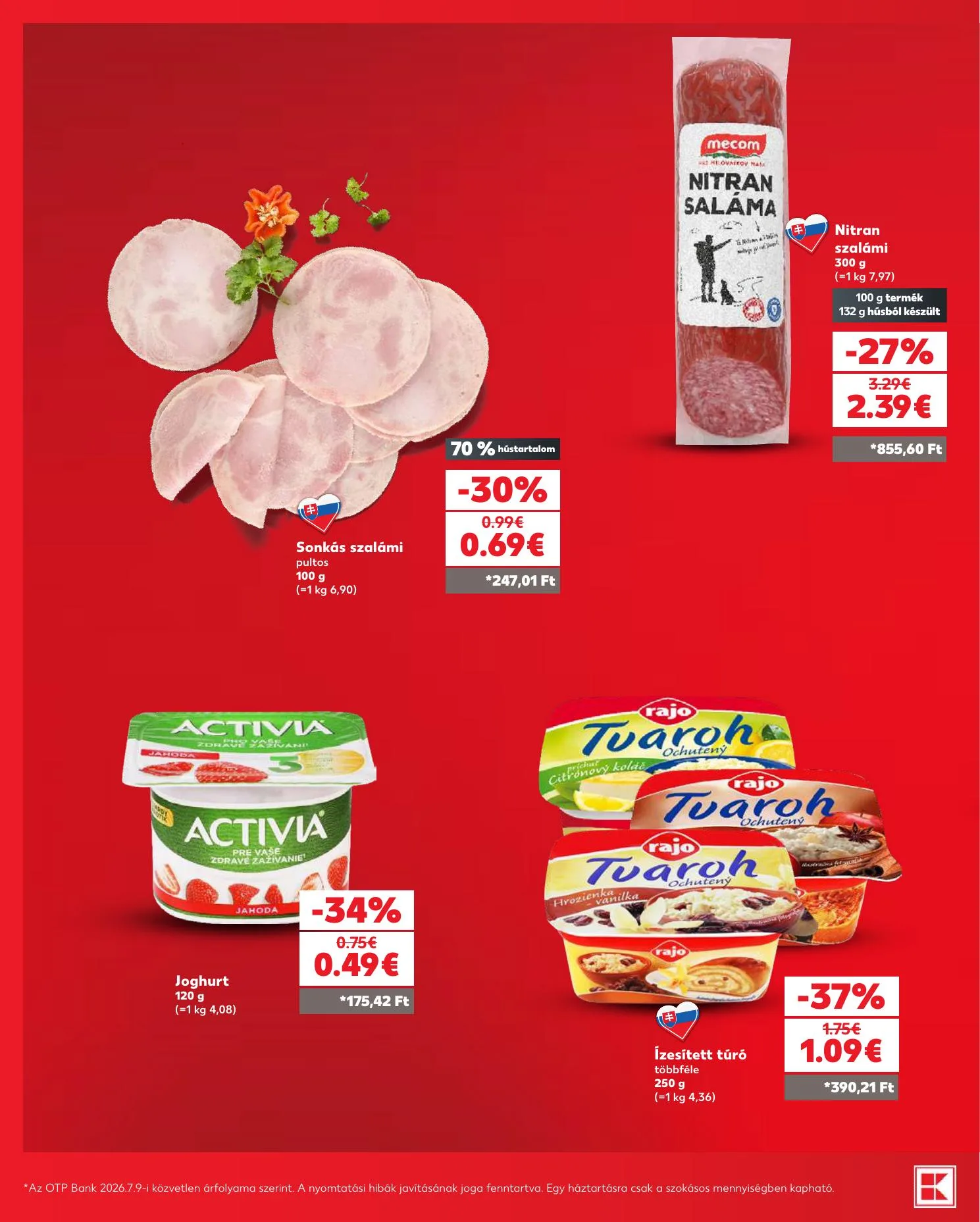 Kaufland akciós újság Somorja 07.16–07.22 – 4. oldal