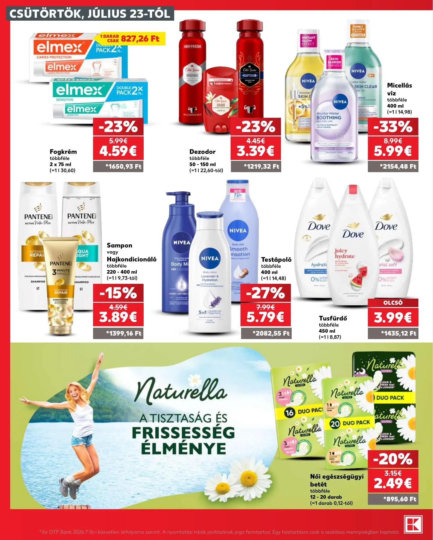 Kaufland akciós újság Somorja 07.23–07.29 – 28. oldal