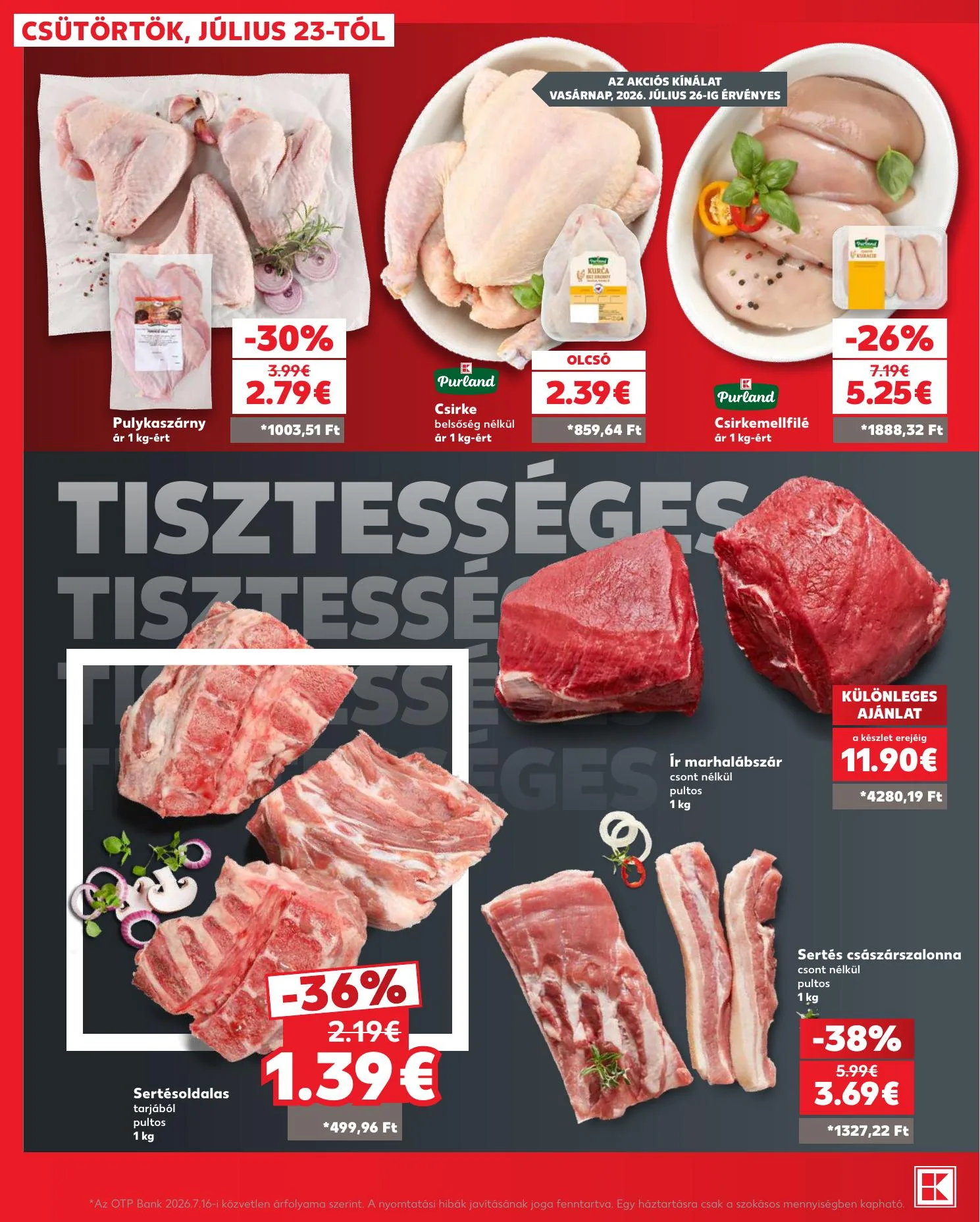 Kaufland akciós újság Somorja 07.23–07.29 – 8. oldal