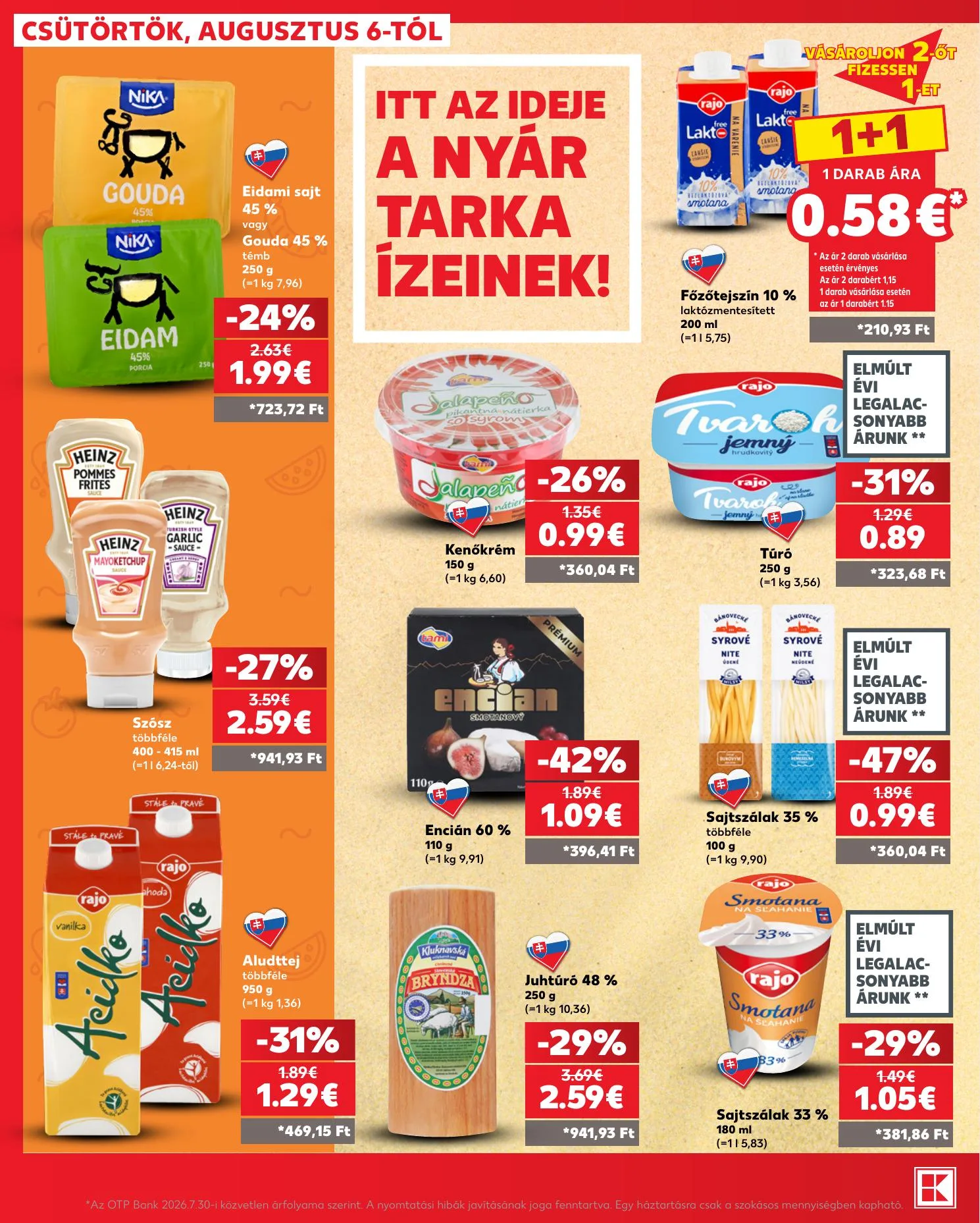 Kaufland akciós újság Somorja 08.06–08.12 – 12. oldal