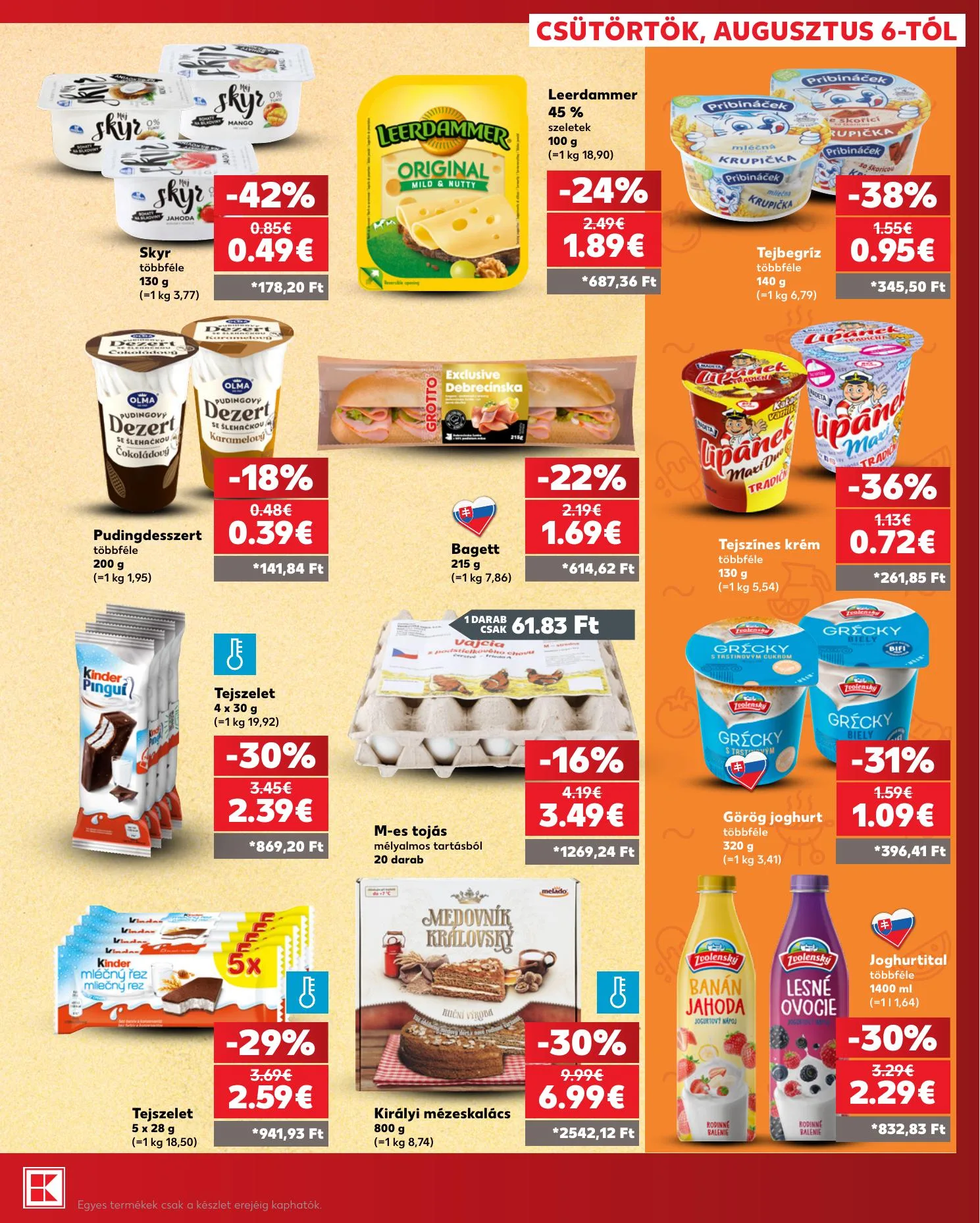 Kaufland akciós újság Somorja 08.06–08.12 – 13. oldal