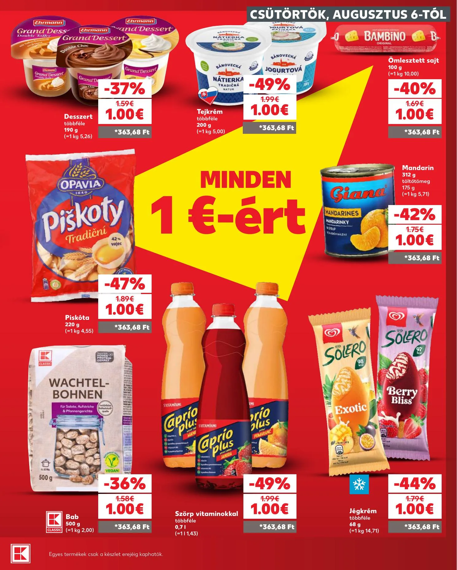Kaufland akciós újság Somorja 08.06–08.12 – 23. oldal