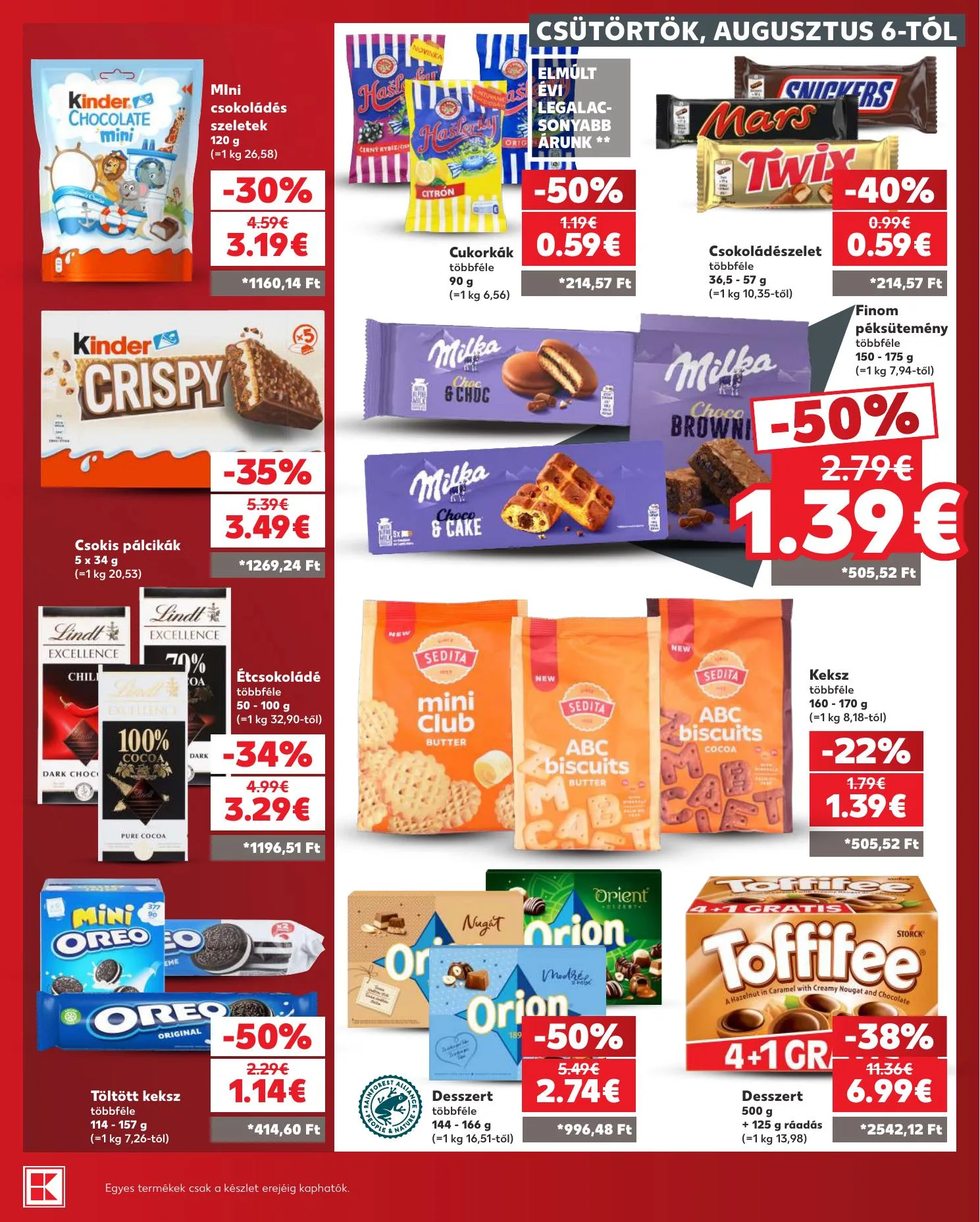 Kaufland akciós újság Somorja 08.06–08.12 – 25. oldal