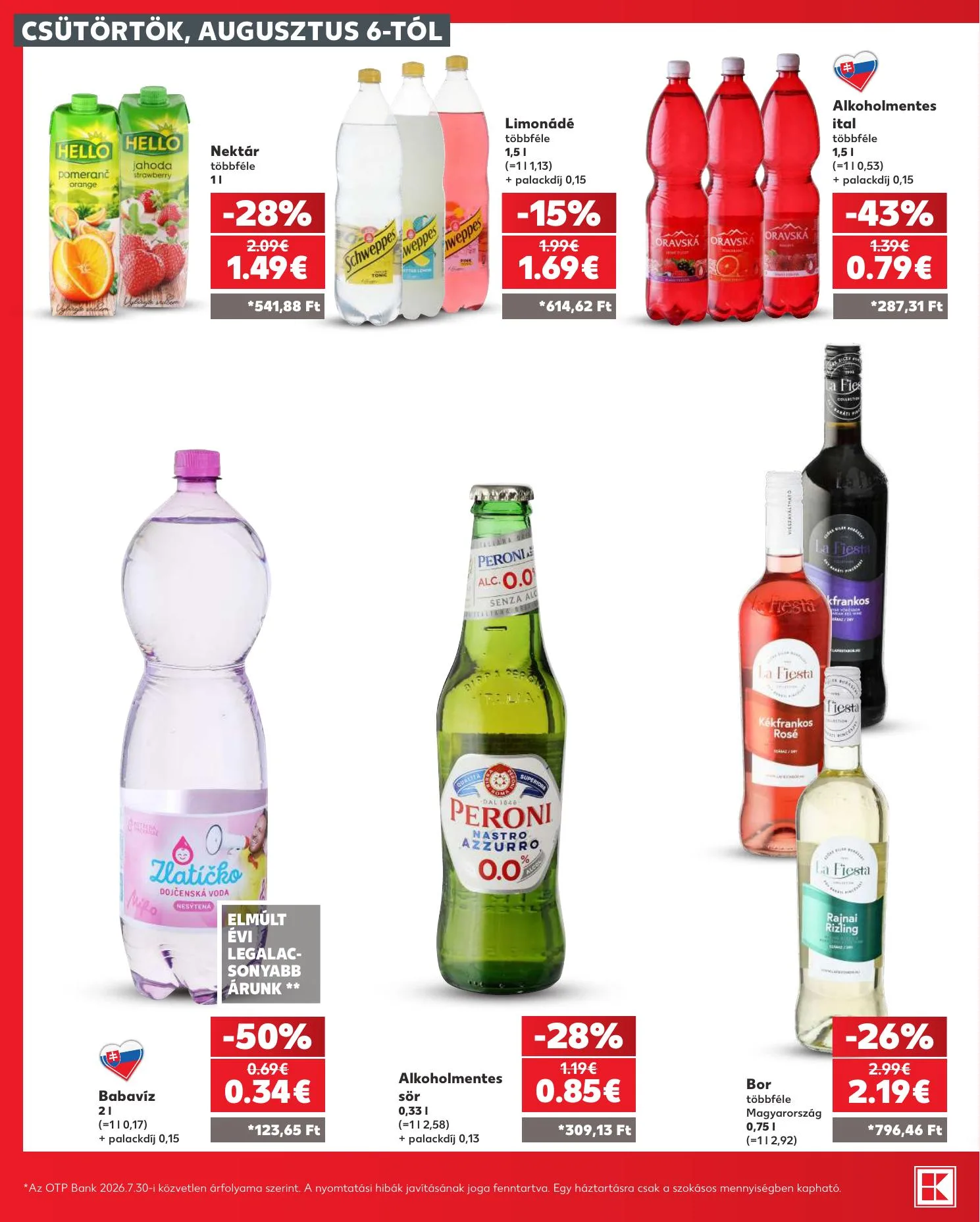 Kaufland akciós újság Somorja 08.06–08.12 – 26. oldal