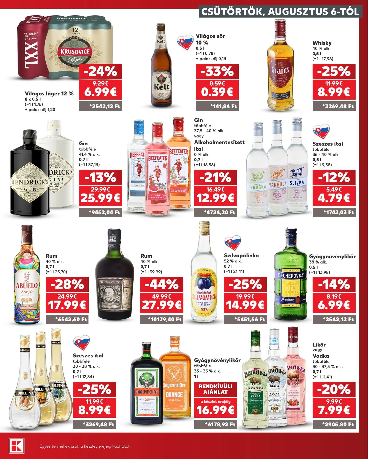 Kaufland akciós újság Somorja 08.06–08.12 – 27. oldal