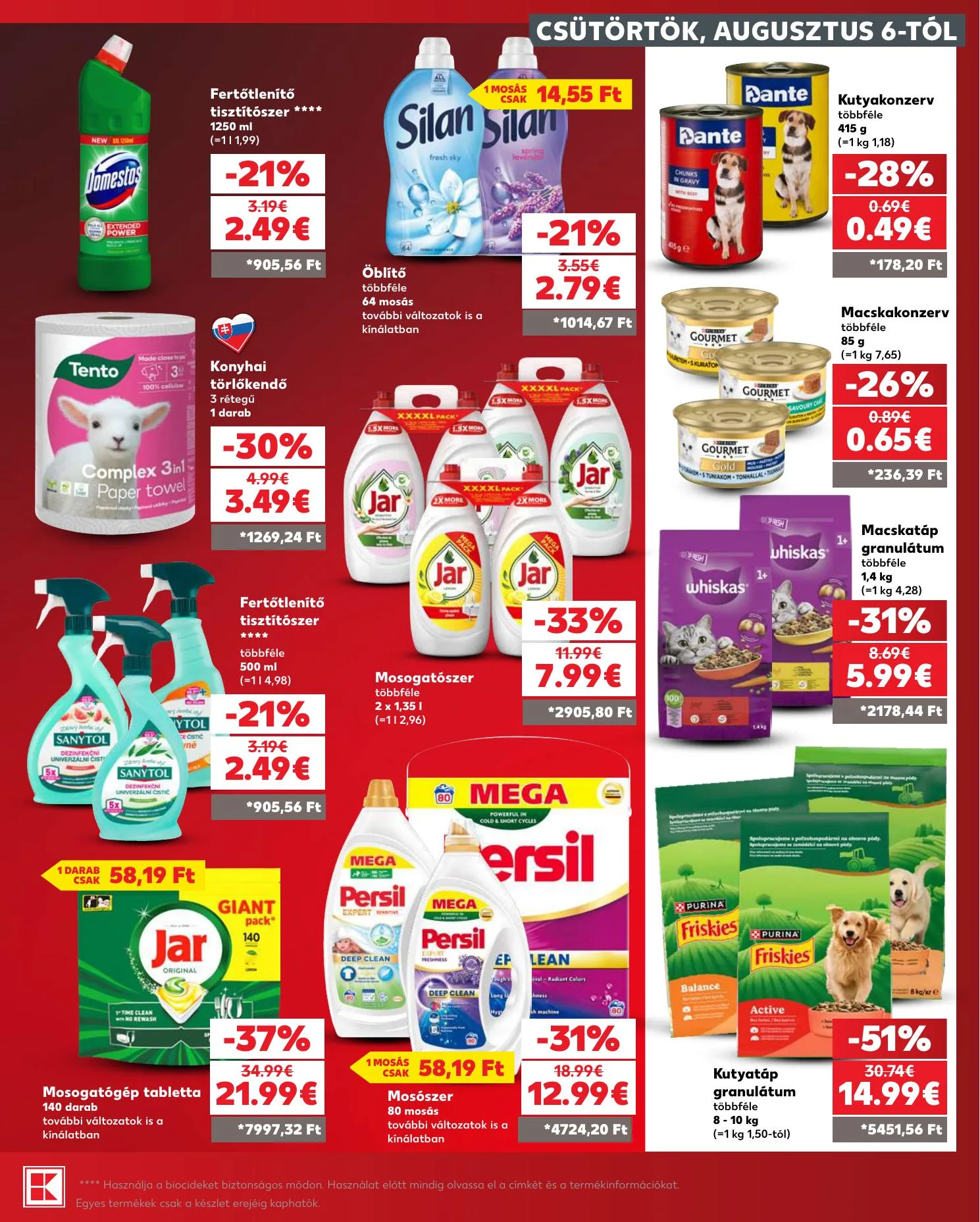 Kaufland akciós újság Somorja 08.06–08.12 – 29. oldal