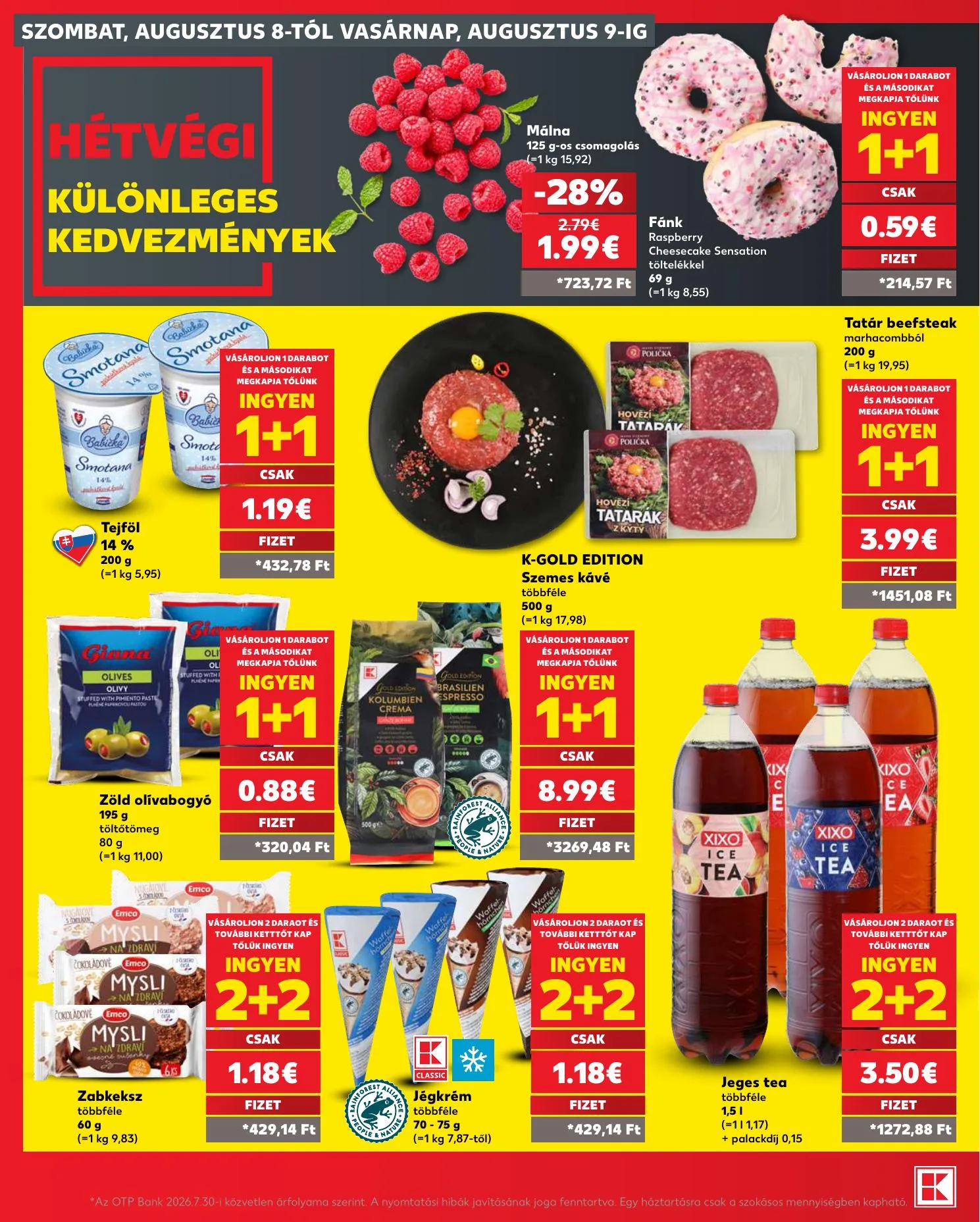 Kaufland akciós újság Somorja 08.06–08.12 – 30. oldal