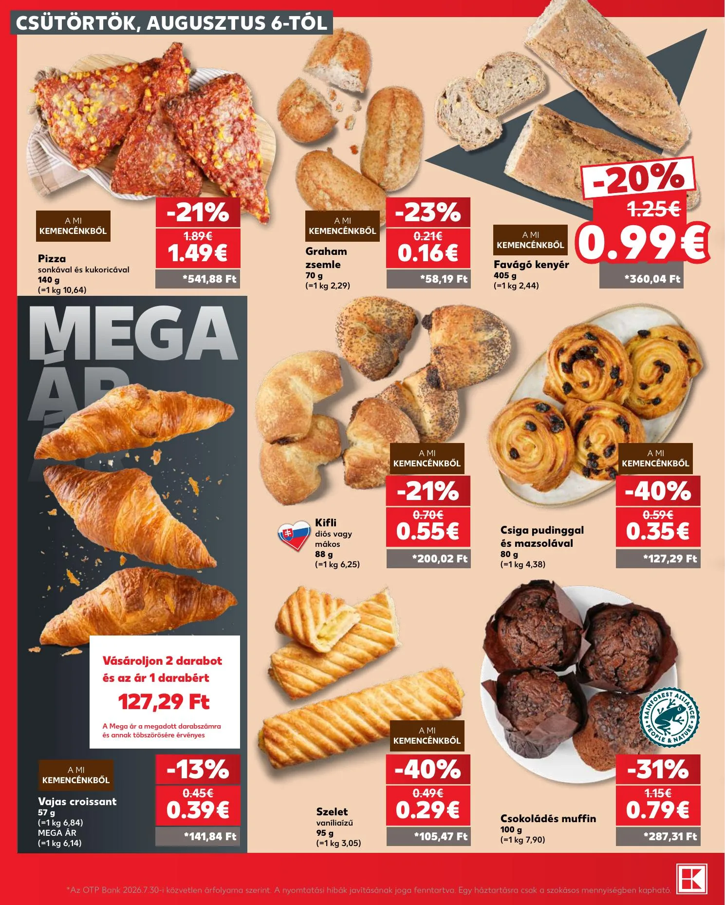 Kaufland akciós újság Somorja 08.06–08.12 – 6. oldal