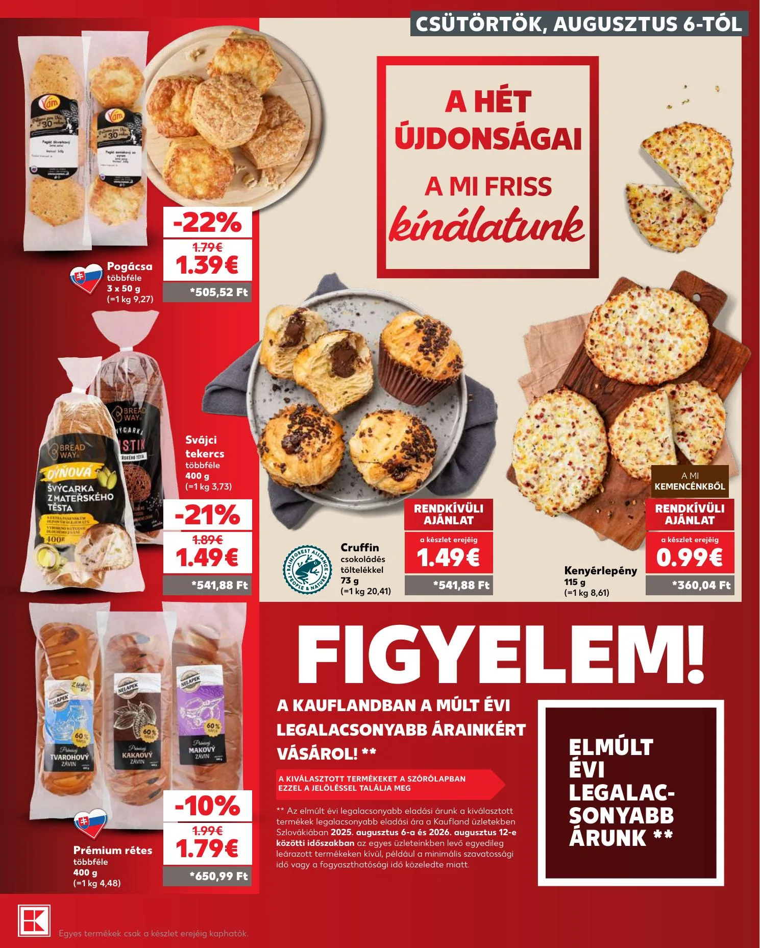 Kaufland akciós újság Somorja 08.06–08.12 – 7. oldal