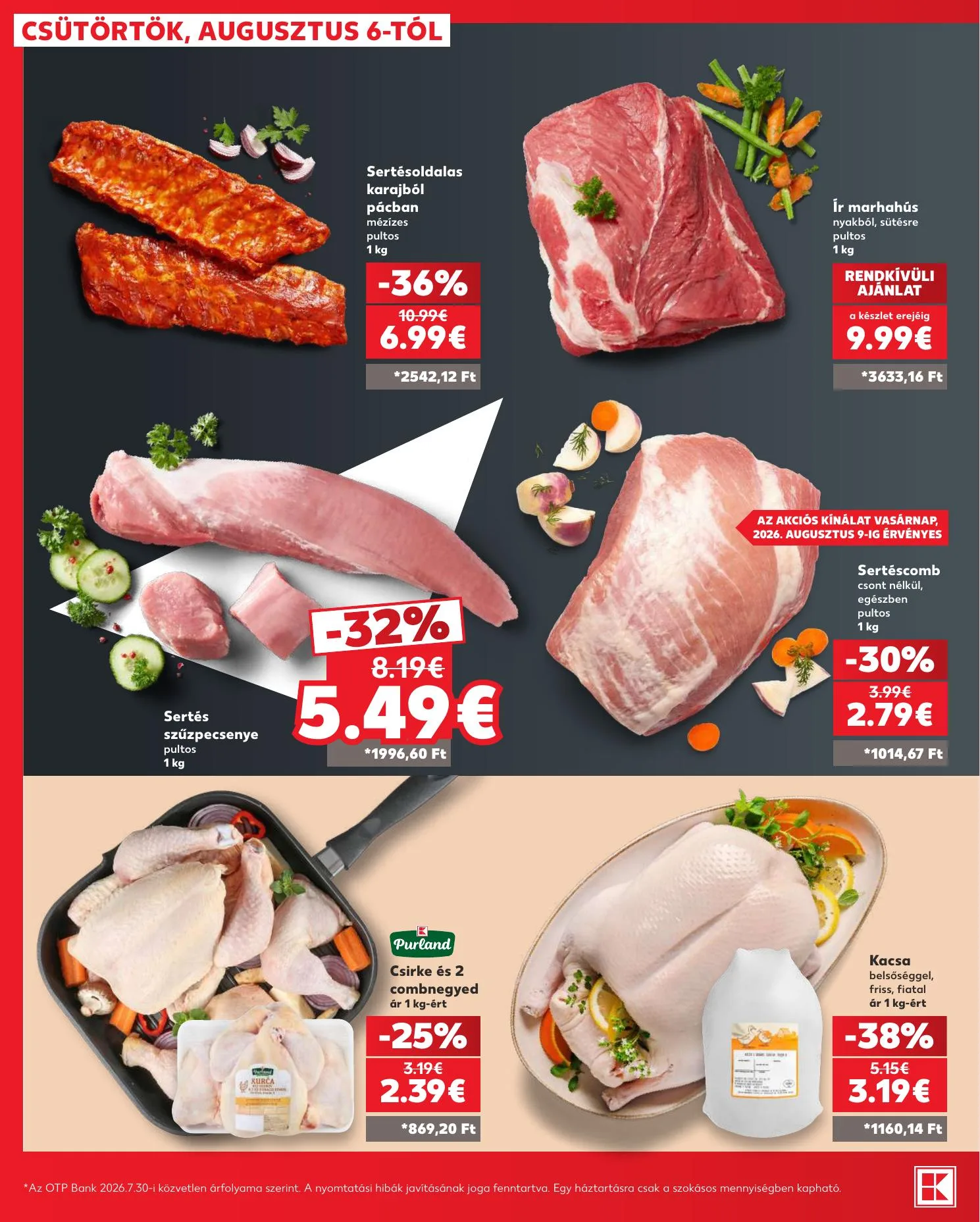 Kaufland akciós újság Somorja 08.06–08.12 – 8. oldal