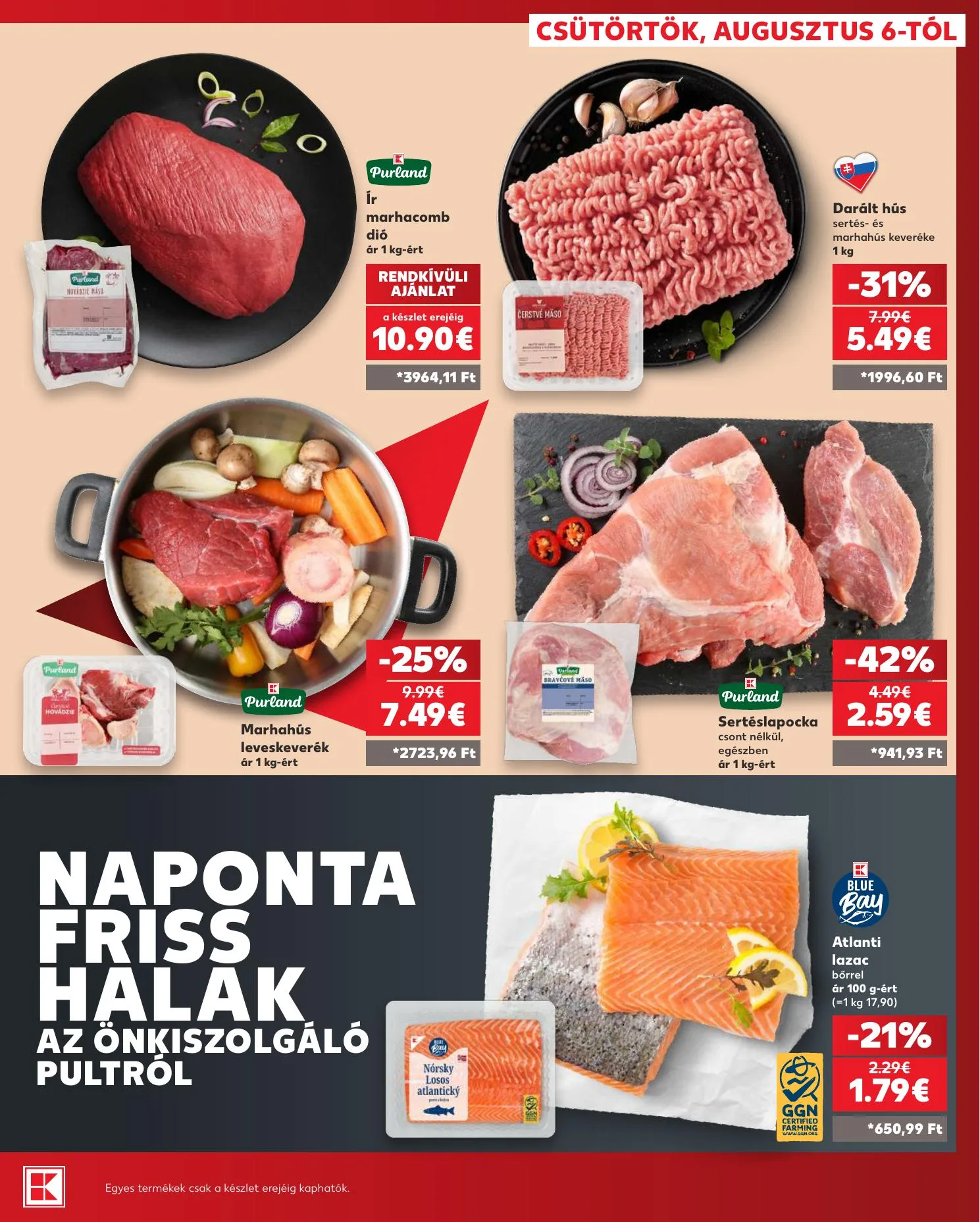 Kaufland akciós újság Somorja 08.06–08.12 – 9. oldal