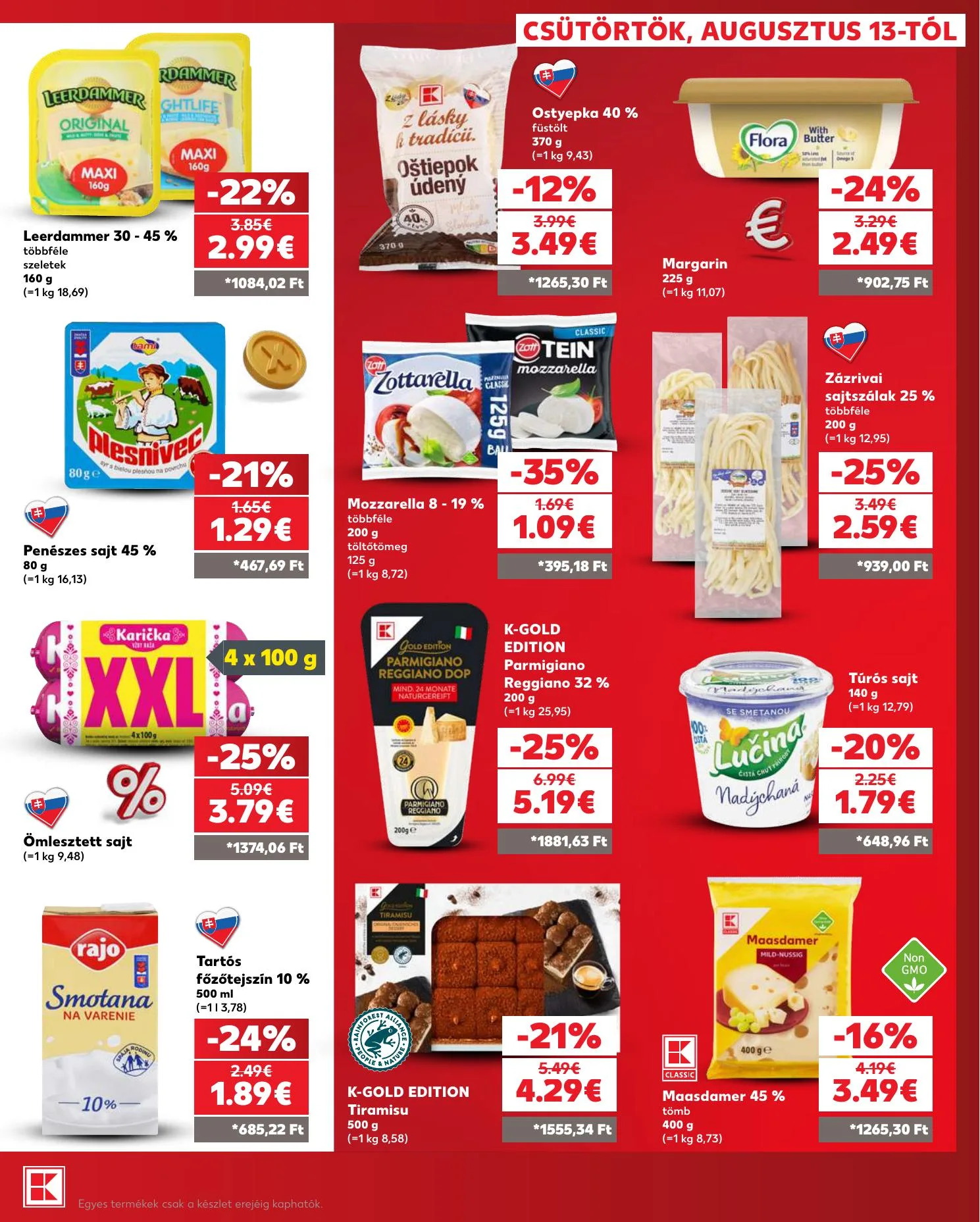 Kaufland akciós újság Somorja 08.13–08.19 – 13. oldal