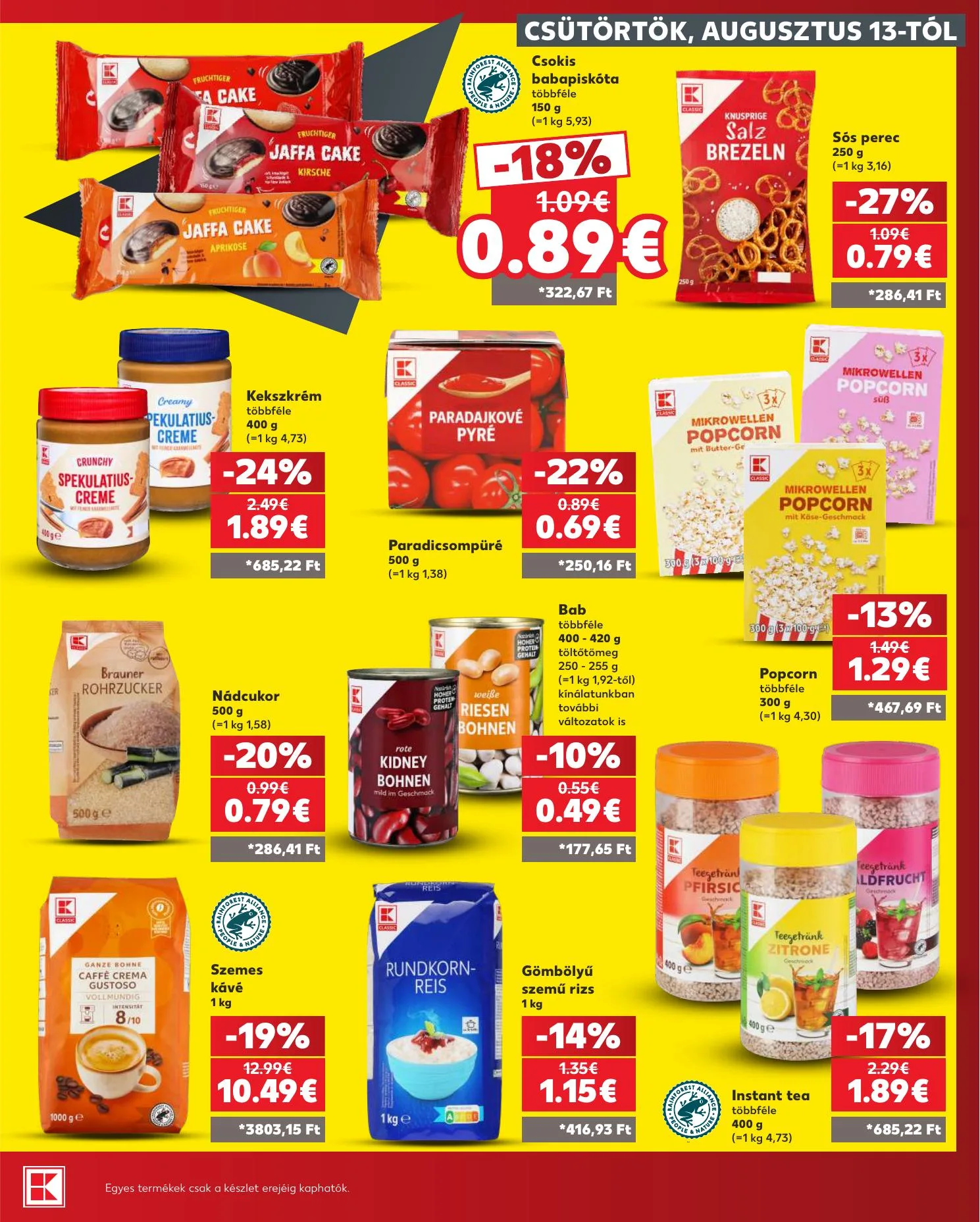 Kaufland akciós újság Somorja 08.13–08.19 – 21. oldal