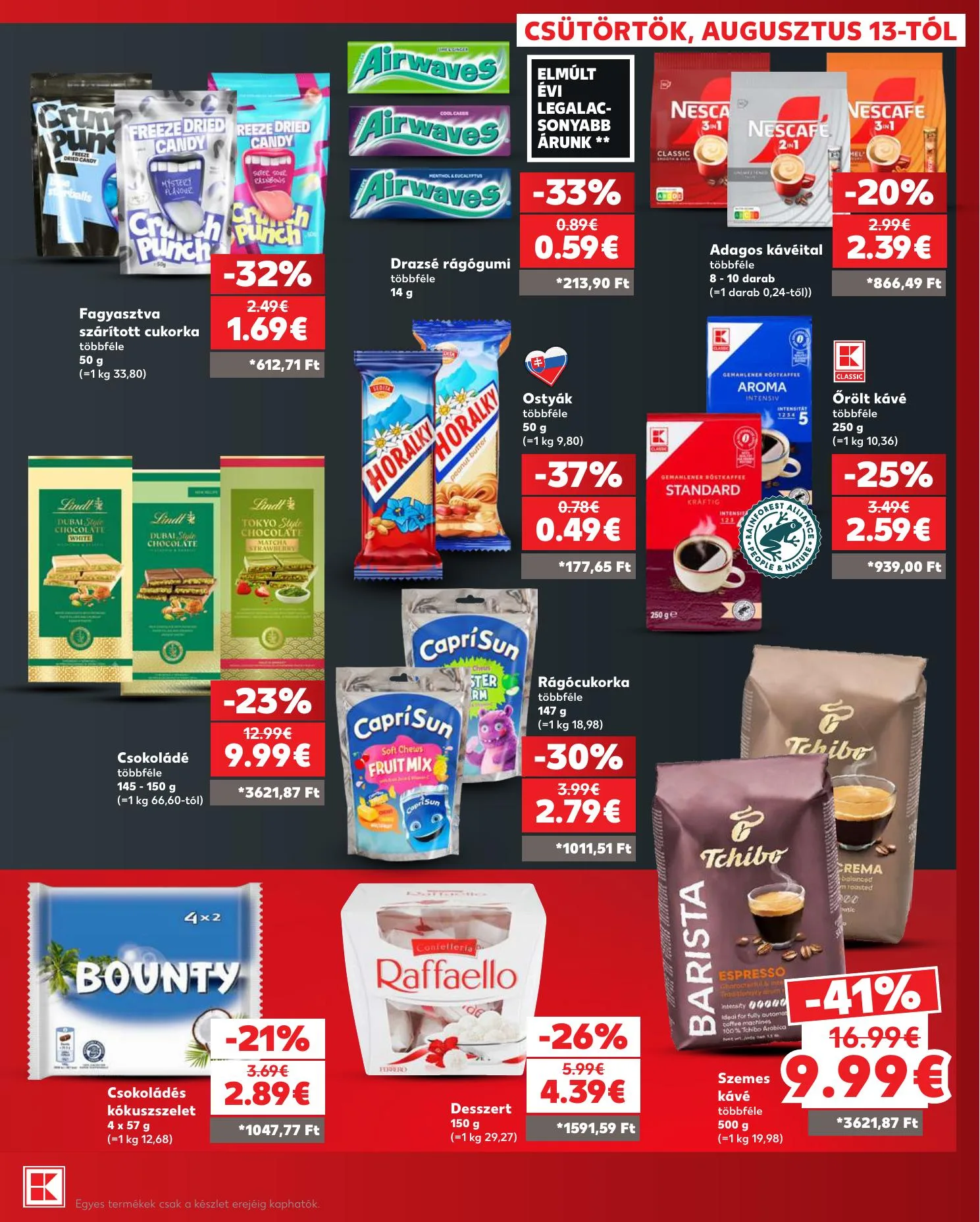 Kaufland akciós újság Somorja 08.13–08.19 – 25. oldal
